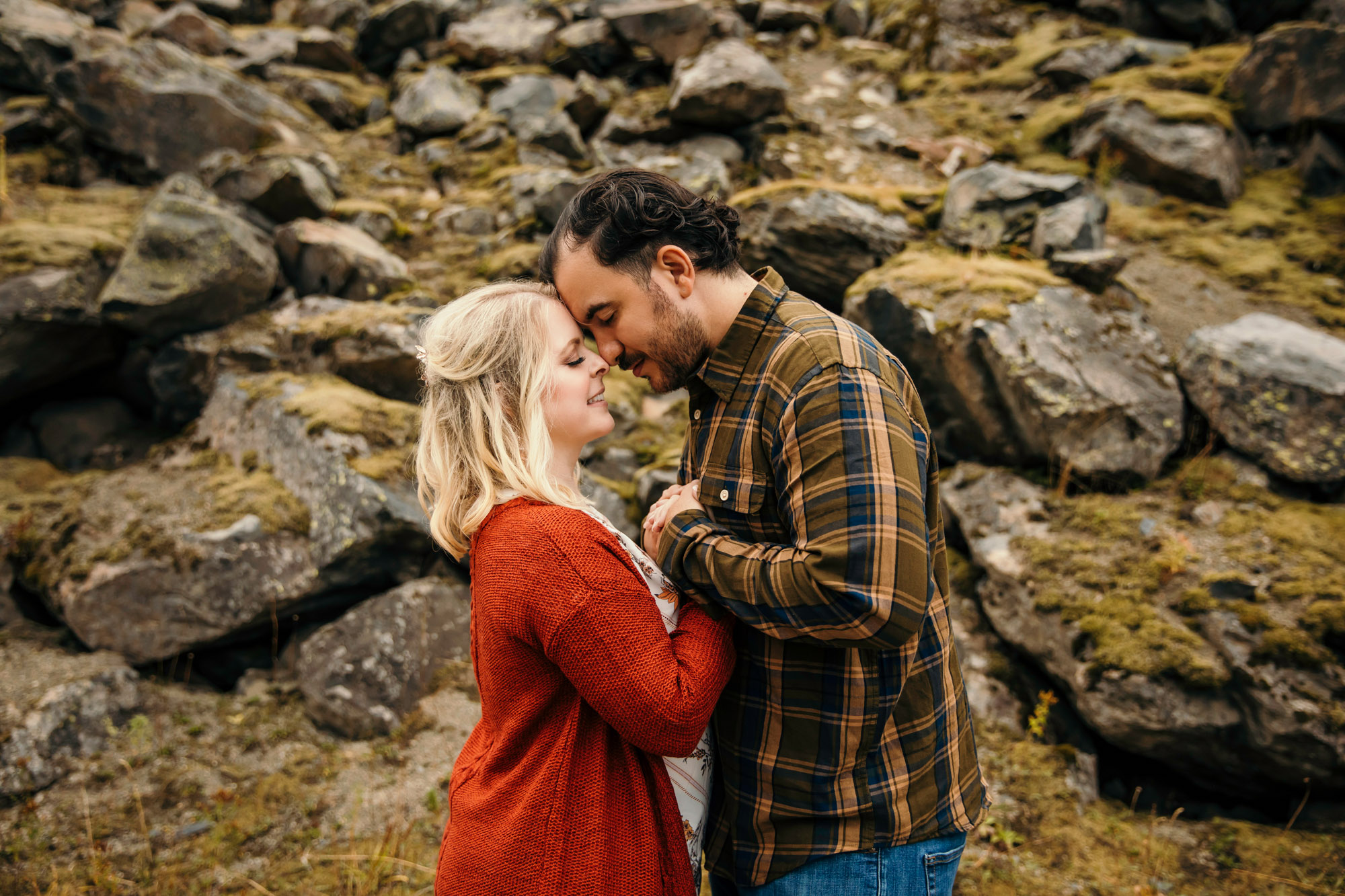 Adventure elopement in the Cascade Mountains by Seattle Wedding Photographer James Thomas Long Photography