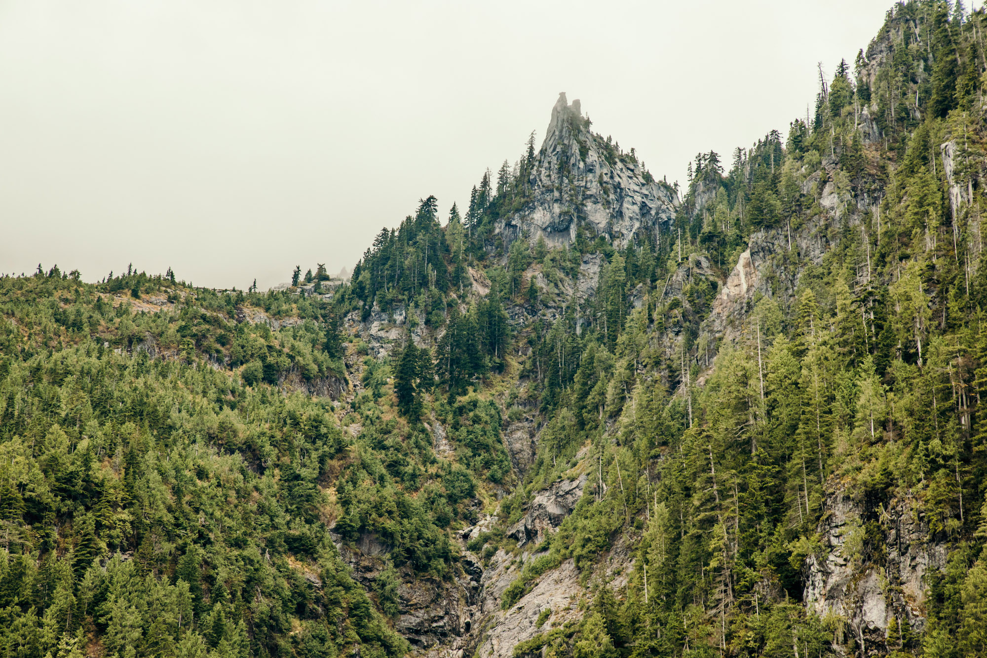 Cascade Mountain adventure engagement session by Seattle wedding photographer James Thomas Long Photography