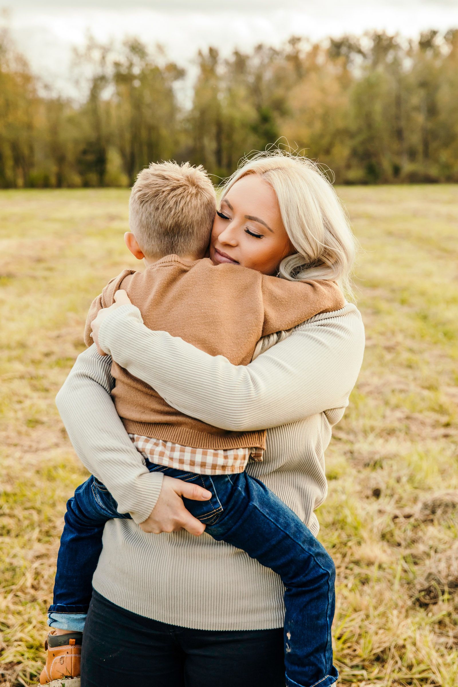 Family of three by Seattle Family Photographer James Thomas Long Photography