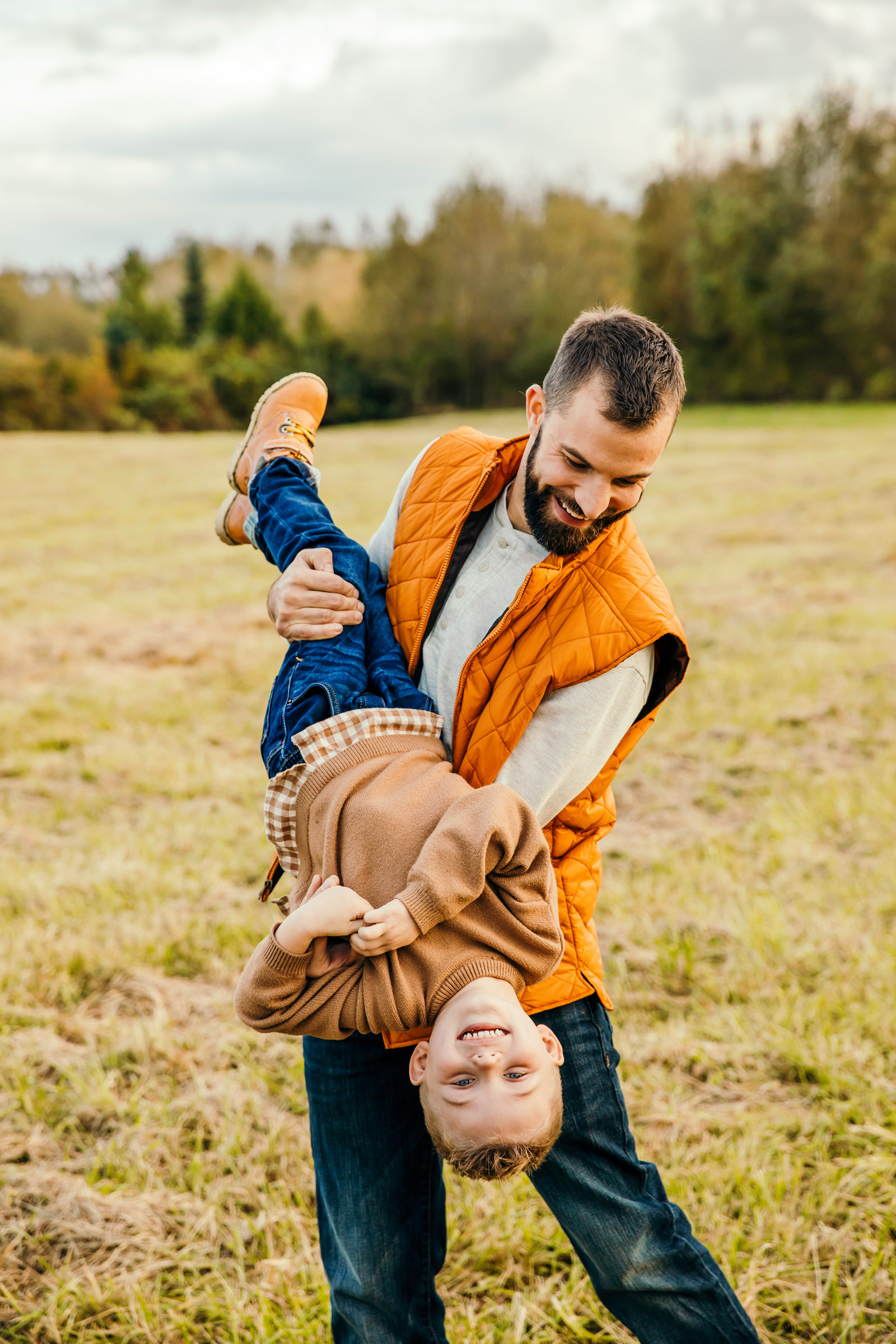 Family of three by Seattle Family Photographer James Thomas Long Photography