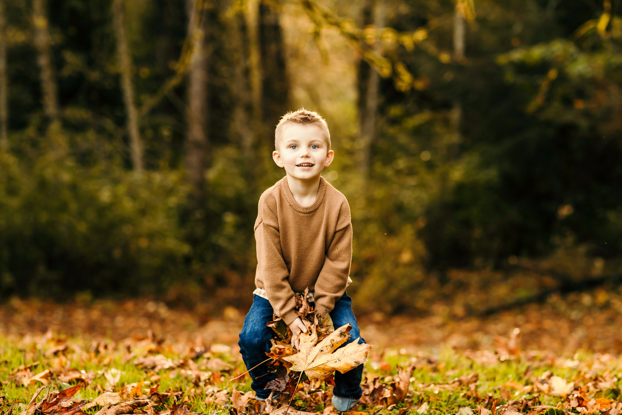 Family of three by Seattle Family Photographer James Thomas Long Photography