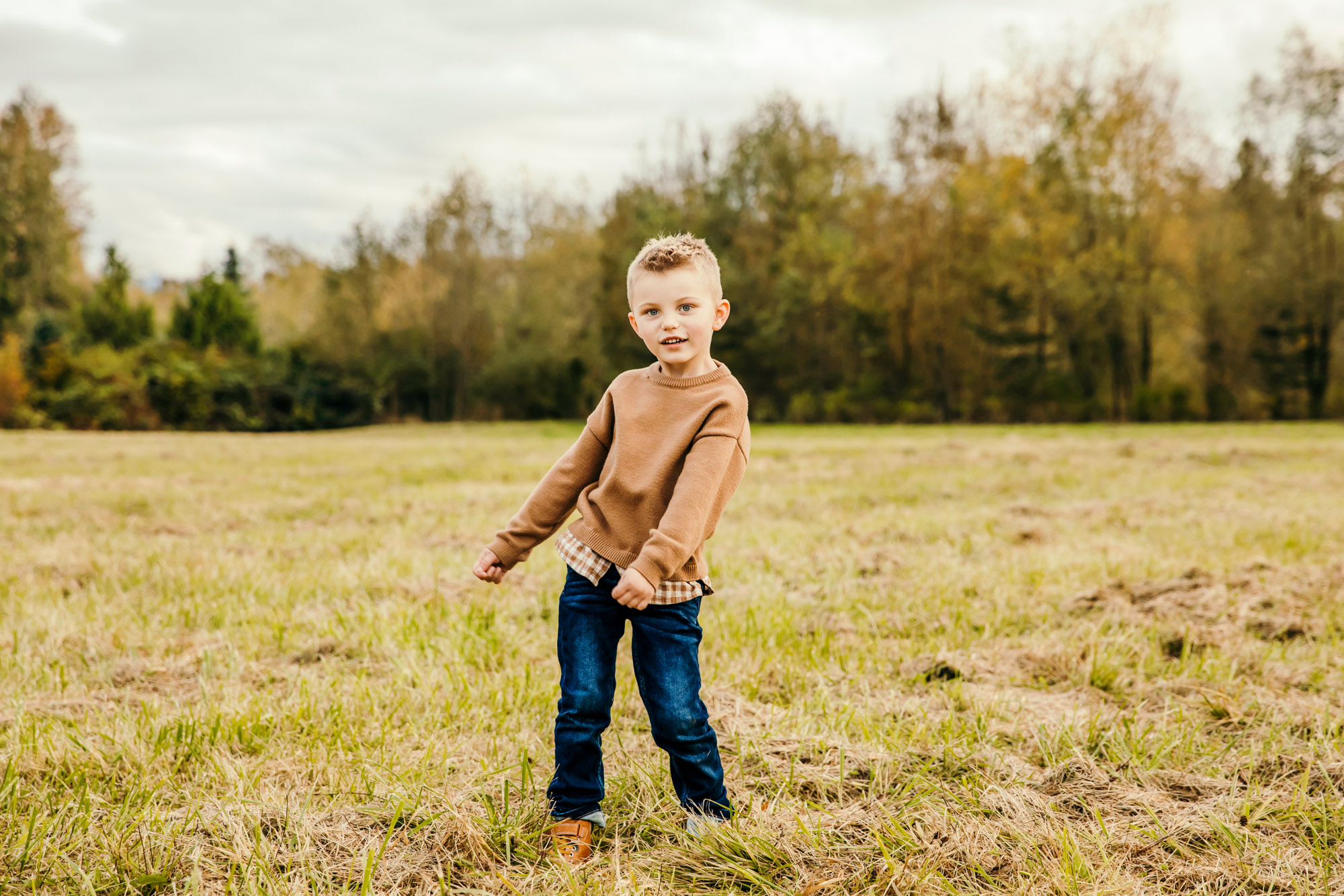 Family of three by Seattle Family Photographer James Thomas Long Photography