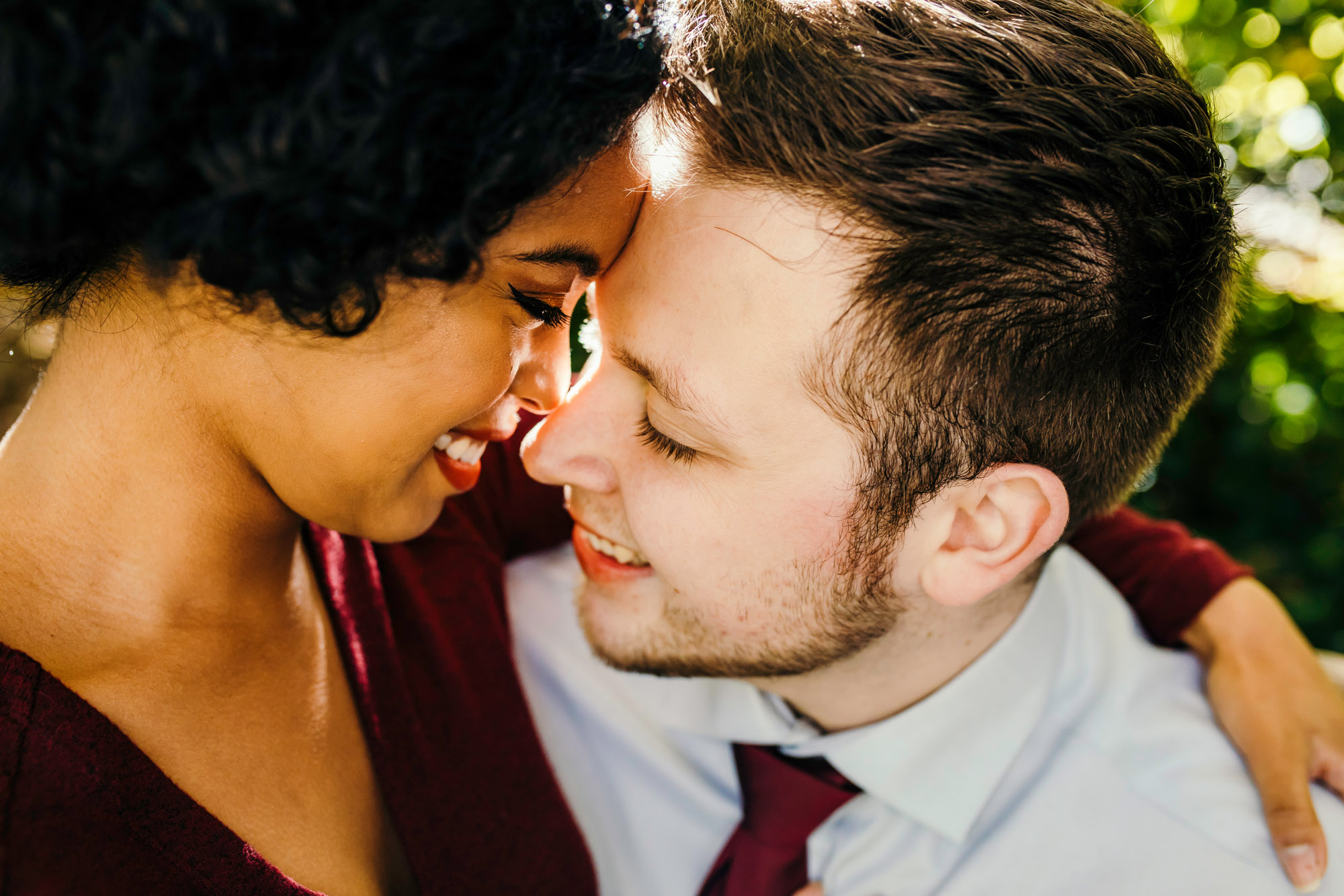 University of Washington engagement session by Seattle wedding photographer James Thomas Long Photography