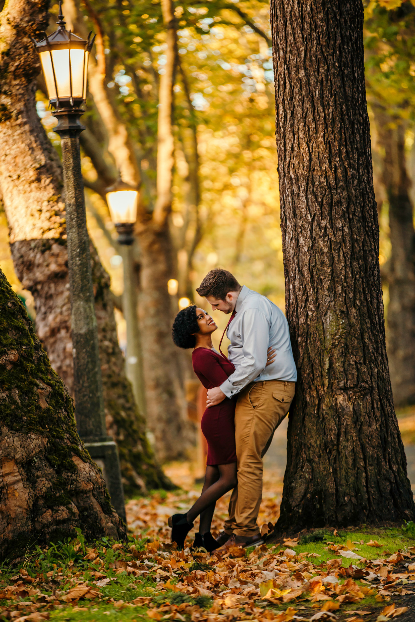 University of Washington engagement session by Seattle wedding photographer James Thomas Long Photography