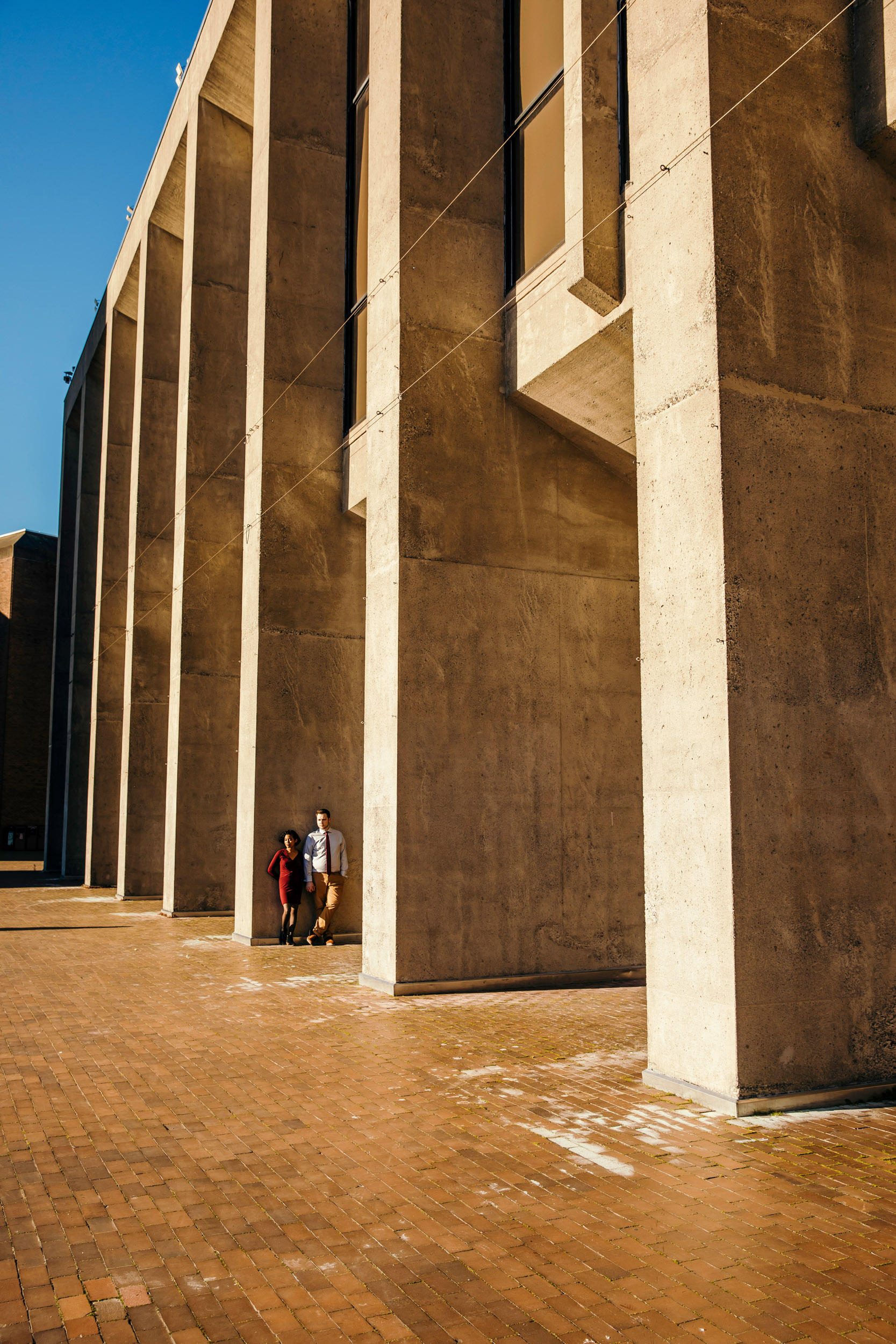 University of Washington engagement session by Seattle wedding photographer James Thomas Long Photography