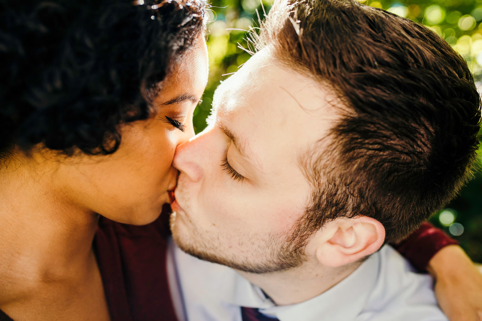 University of Washington engagement session by Seattle wedding photographer James Thomas Long Photography