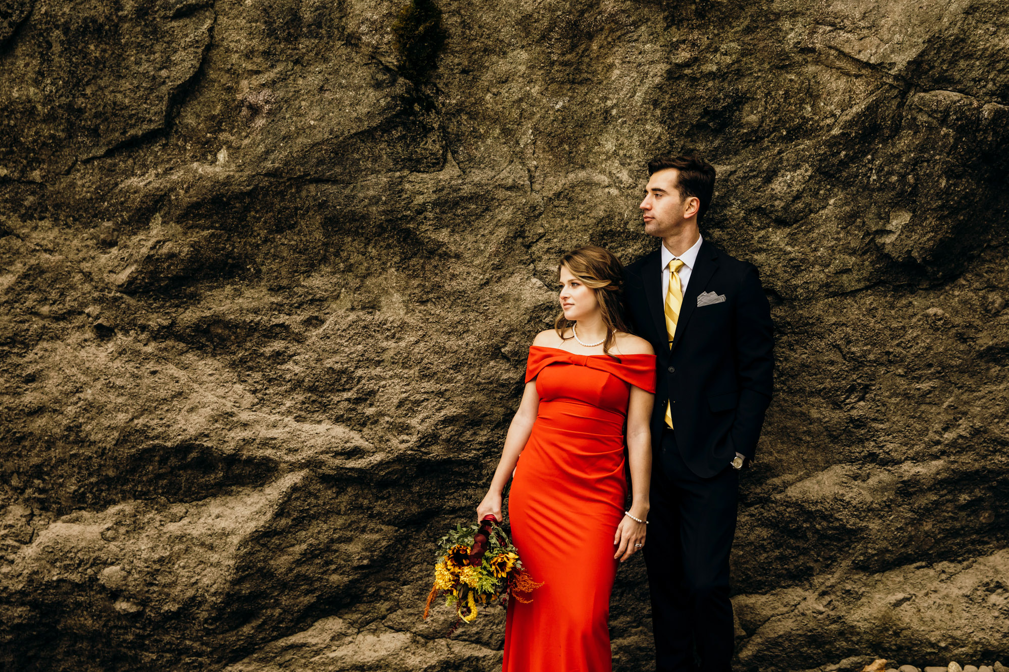 Adventure engagement session in the Cascade Mountains by Seattle wedding photographer James Thomas Long Photography