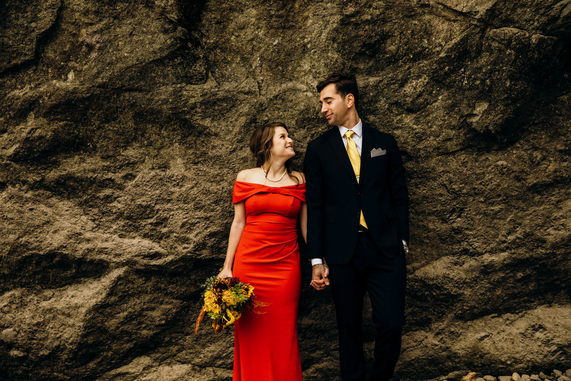 Adventure engagement session in the Cascade Mountains by Seattle wedding photographer James Thomas Long Photography