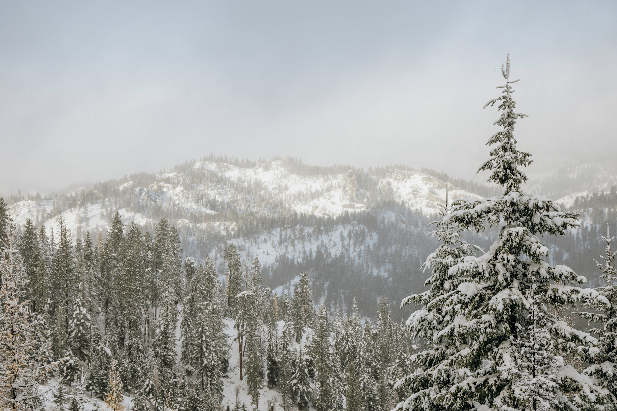 Adventure engagement session in the snow by Seattle wedding photographer James Thomas Long Photography