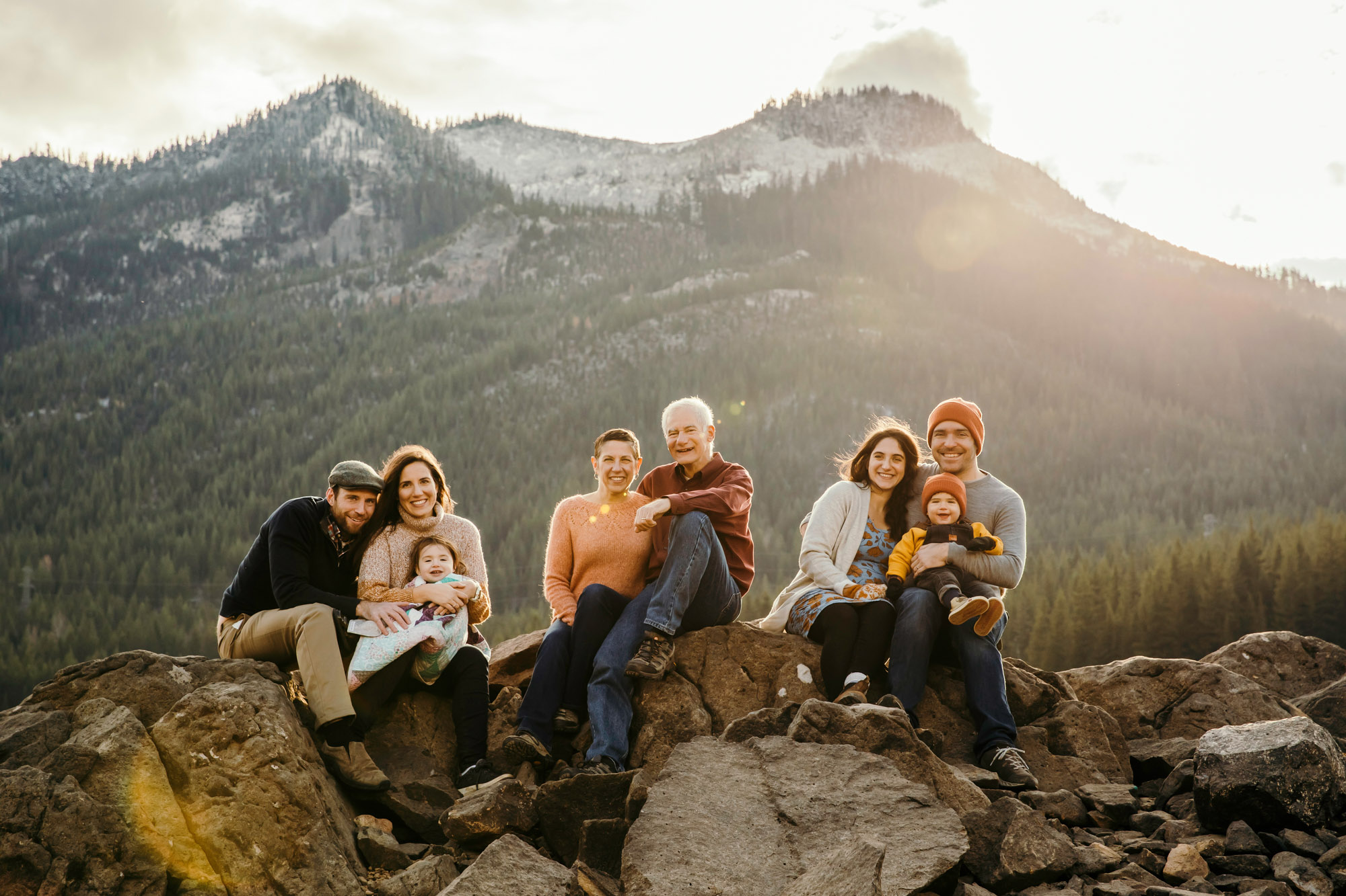 Seattle extended family photography session by Seattle family photographer James Thomas Long Photography