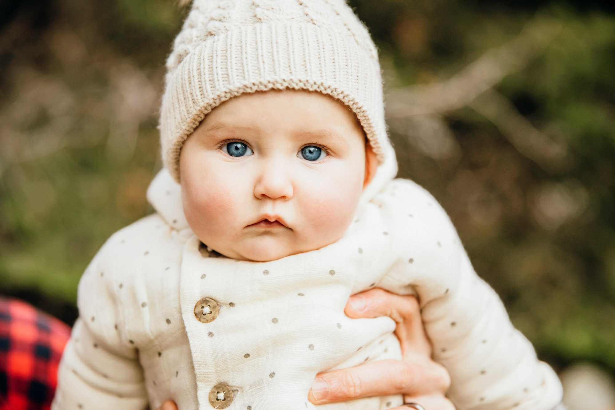 Family and baby session in the Cascade mountains by Seattle family photographer James Thomas Long Photography