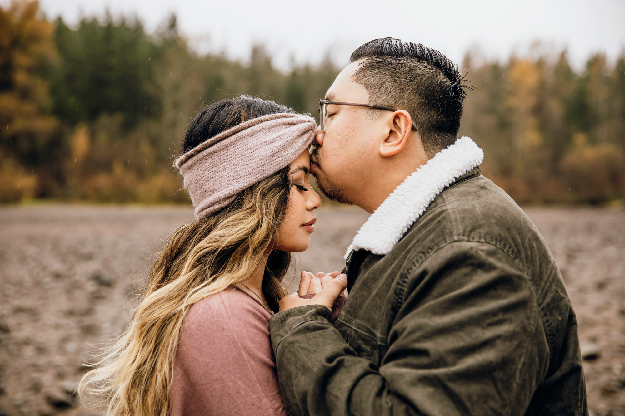 Snoqualmie and North Bend engagement session by Seattle wedding photographer James Thomas Long Photography