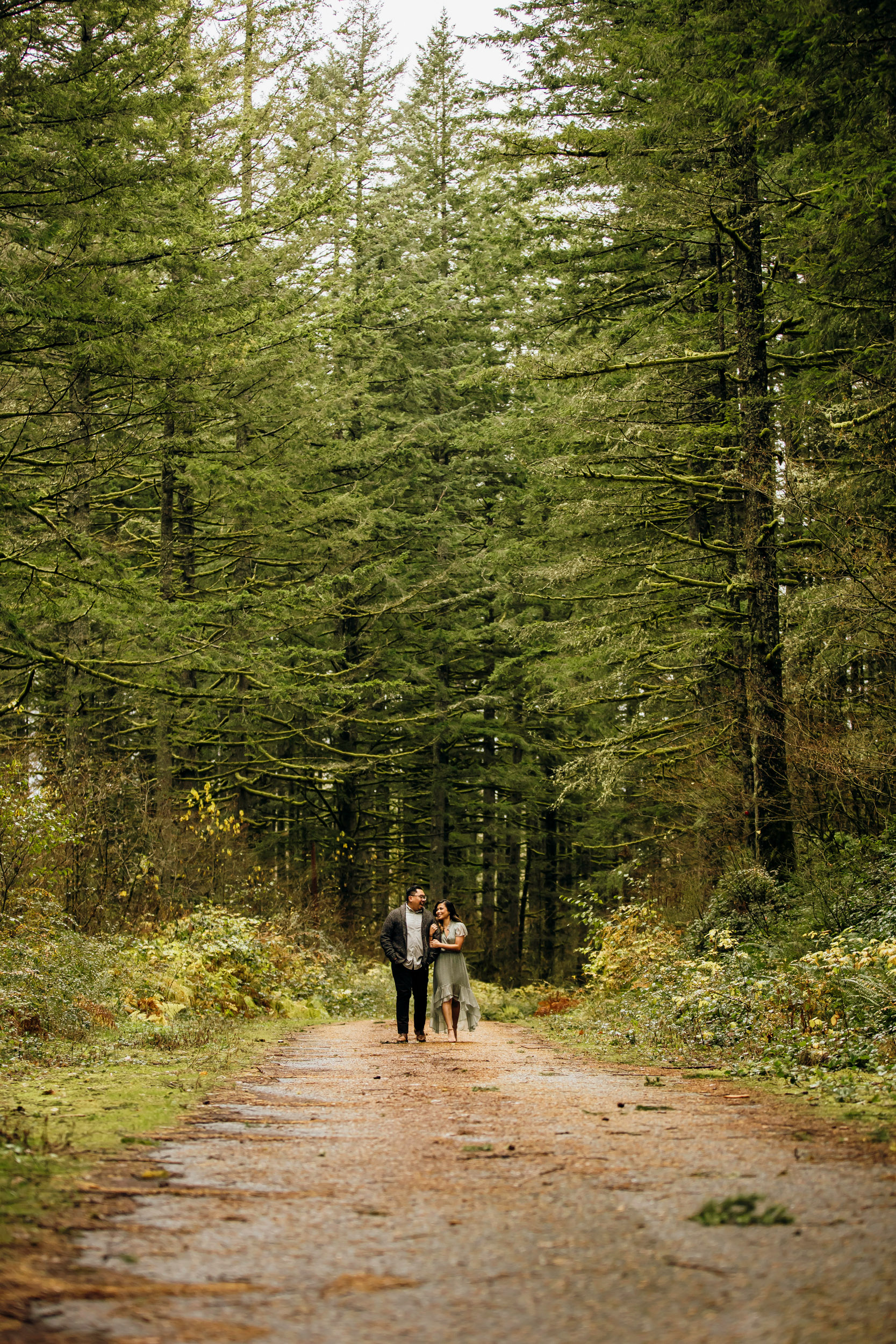 Snoqualmie and North Bend engagement session by Seattle wedding photographer James Thomas Long Photography