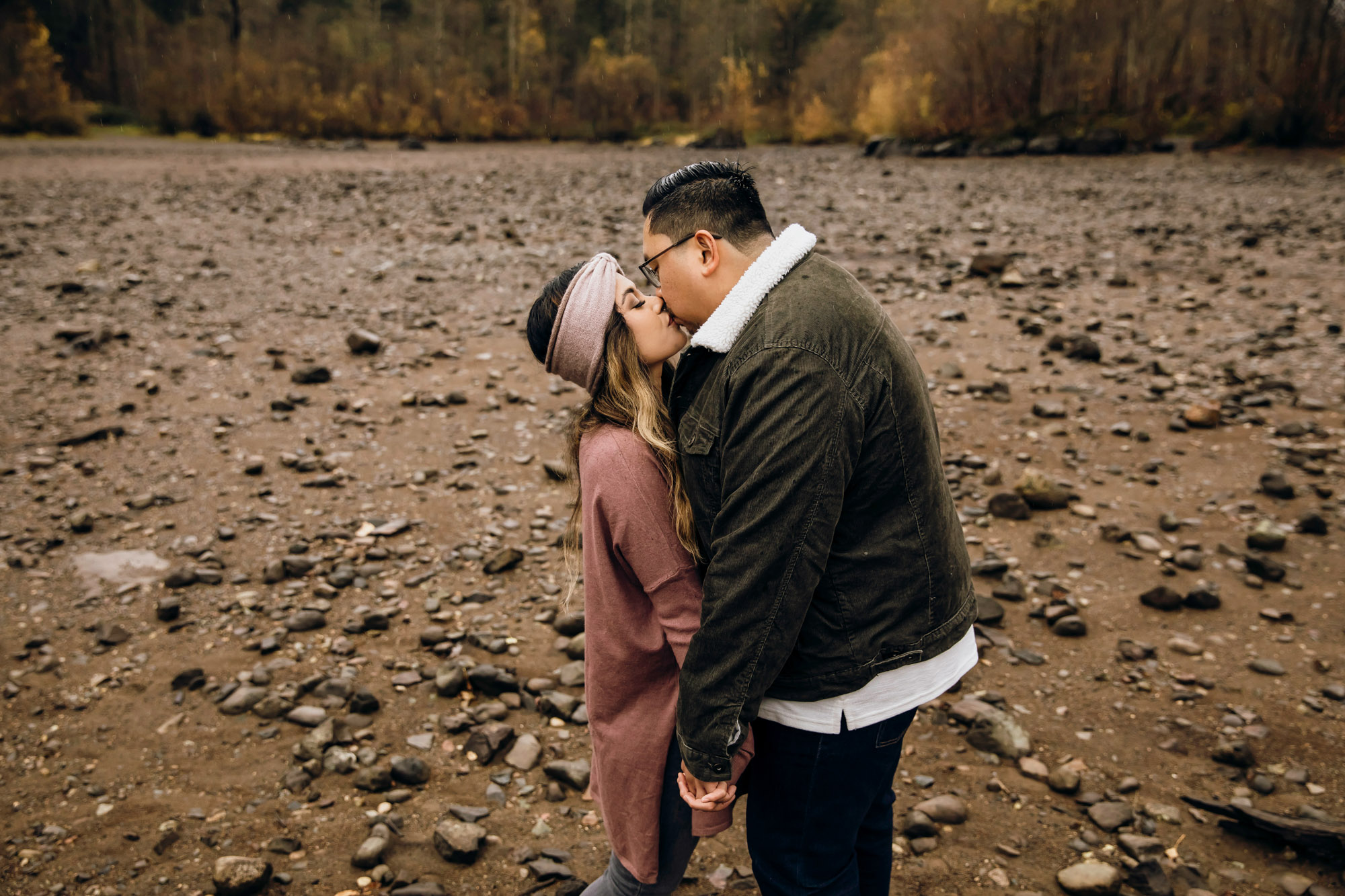 Snoqualmie and North Bend engagement session by Seattle wedding photographer James Thomas Long Photography