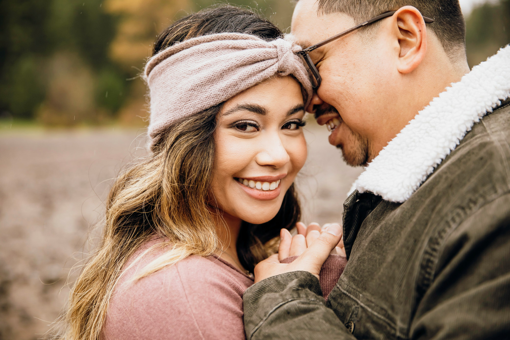 Snoqualmie and North Bend engagement session by Seattle wedding photographer James Thomas Long Photography