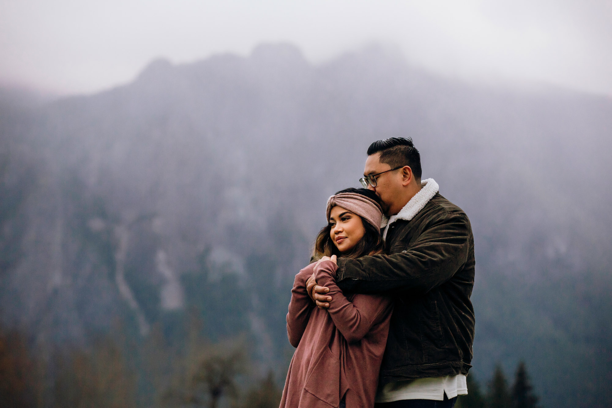 Snoqualmie and North Bend engagement session by Seattle wedding photographer James Thomas Long Photography