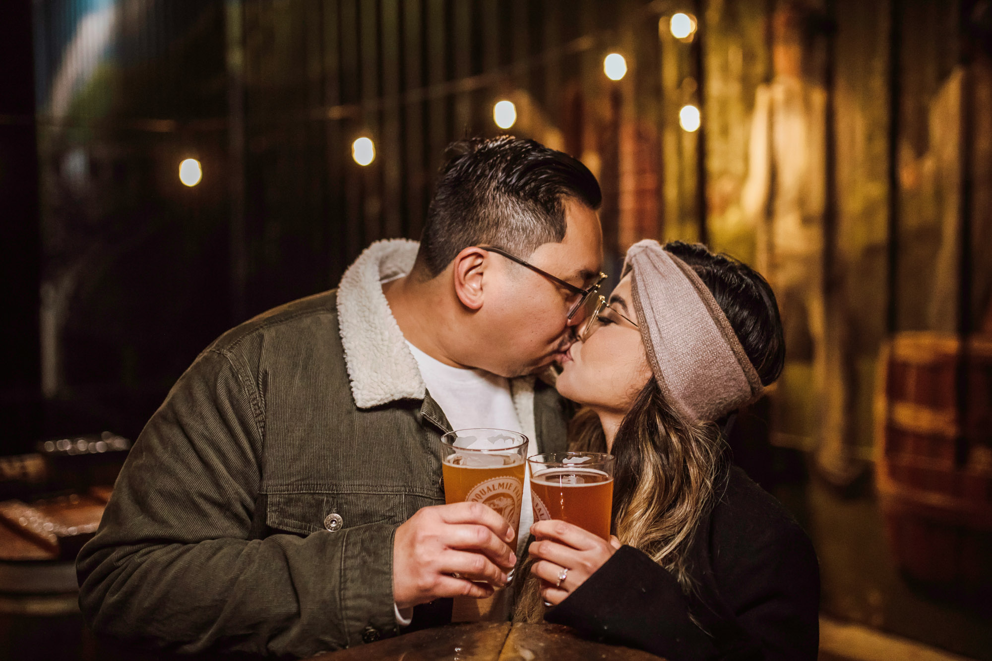 Snoqualmie and North Bend engagement session by Seattle wedding photographer James Thomas Long Photography