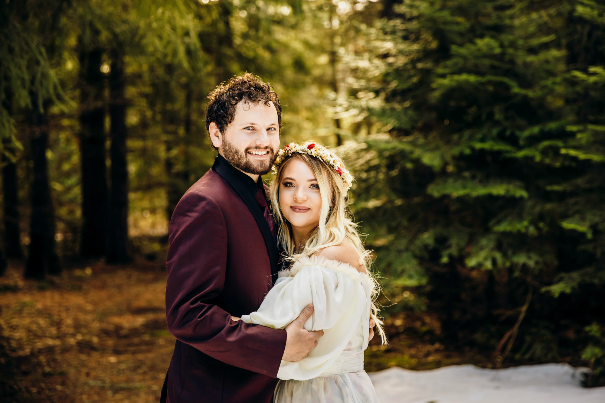 Snoqualmie Pass elopement by Seattle Wedding Photographer James Thomas Long Photography