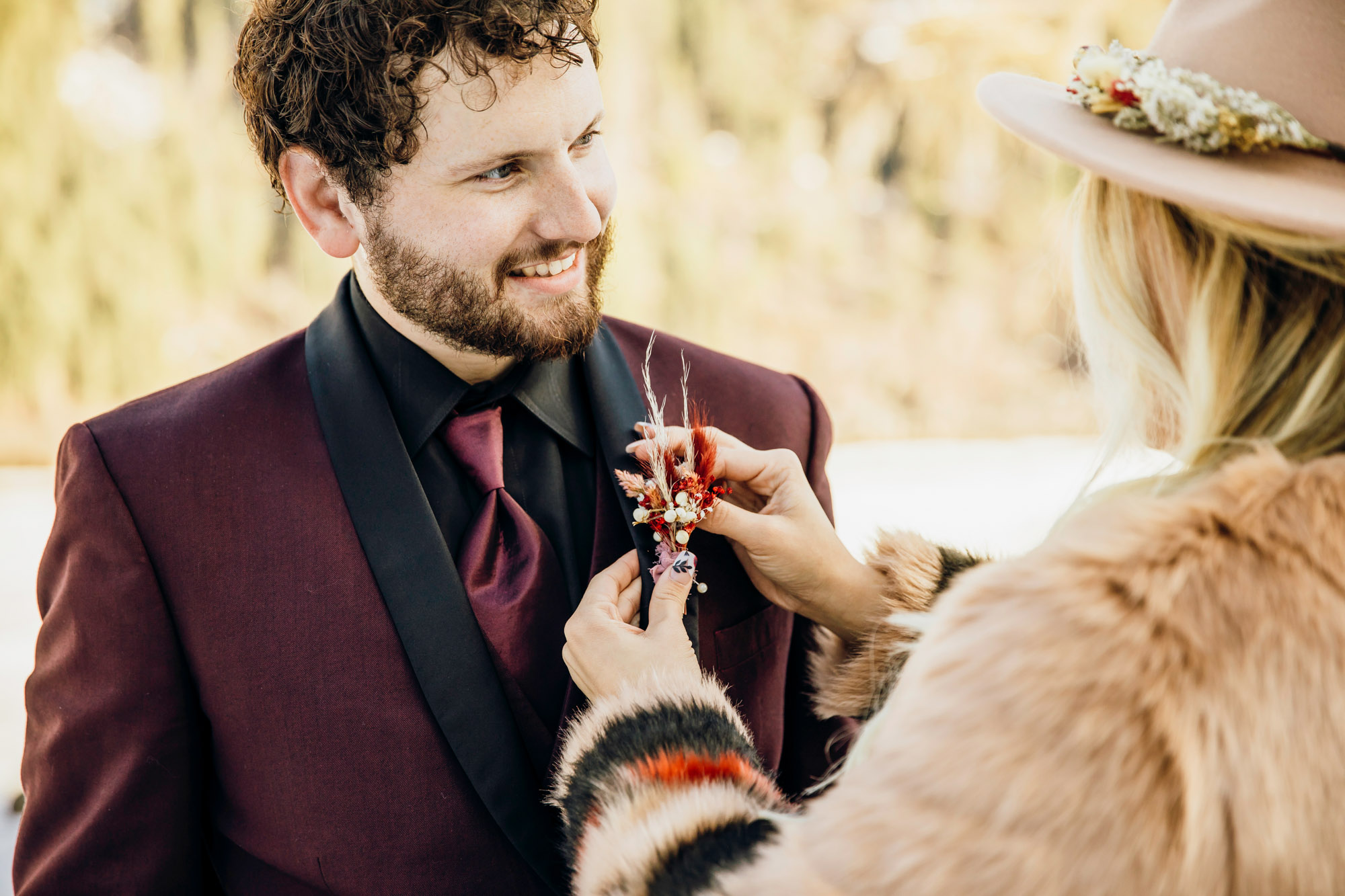 Snoqualmie Pass elopement by Seattle Wedding Photographer James Thomas Long Photography