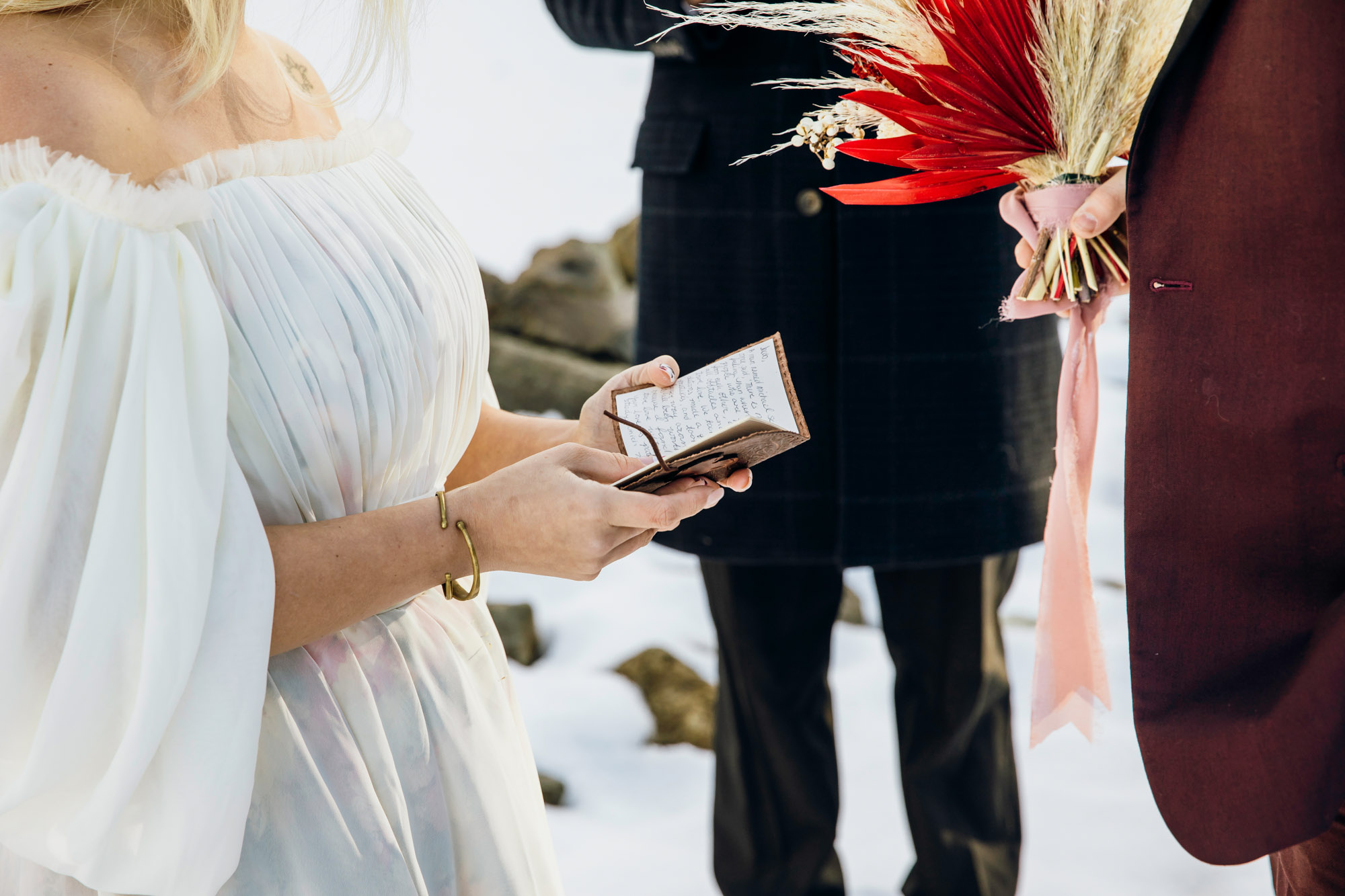 Snoqualmie Pass elopement by Seattle Wedding Photographer James Thomas Long Photography