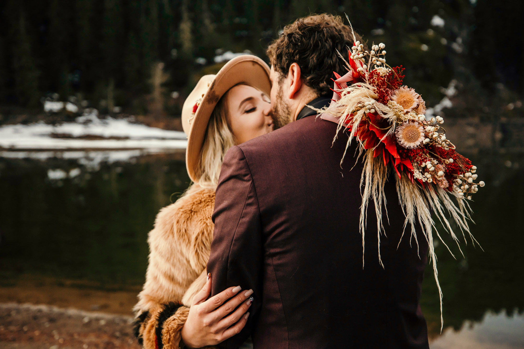 Snoqualmie Pass elopement by Seattle Wedding Photographer James Thomas Long Photography