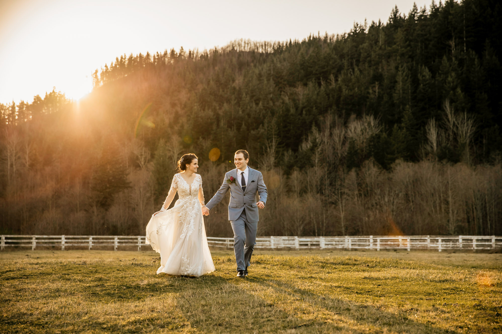 Rein Fire Ranch elopement by Seattle wedding photographer James Thomas Long Photography