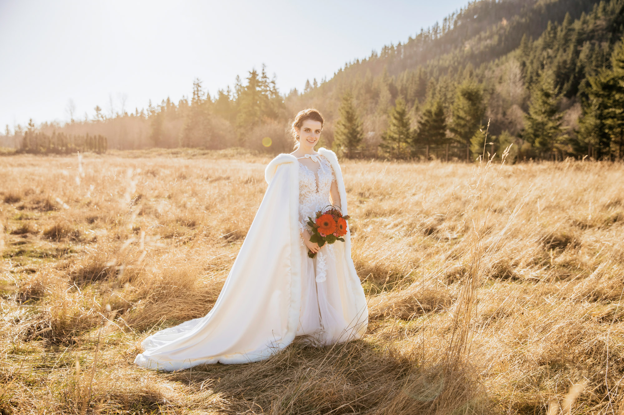 Rein Fire Ranch elopement by Seattle wedding photographer James Thomas Long Photography