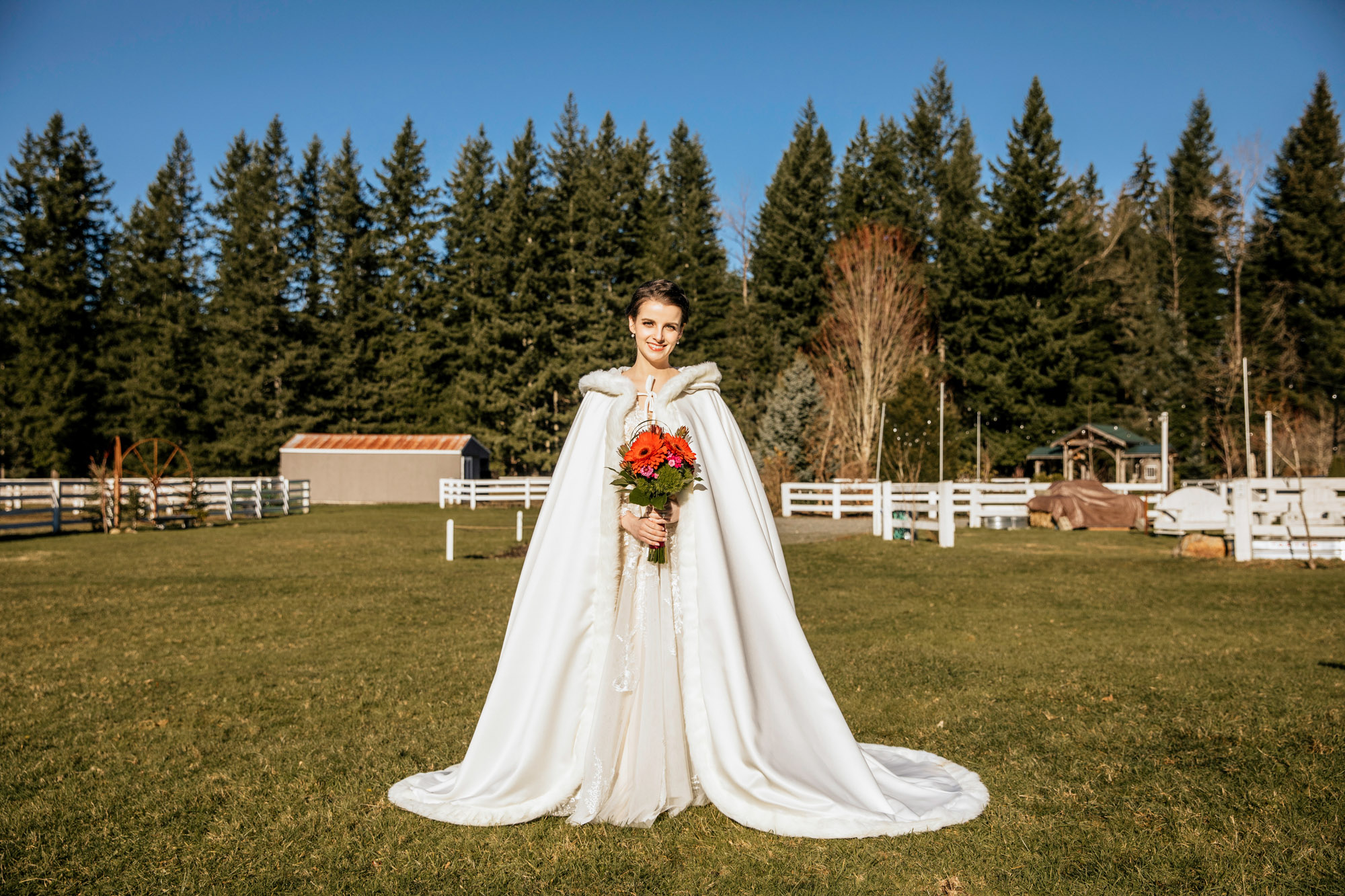 Rein Fire Ranch elopement by Seattle wedding photographer James Thomas Long Photography