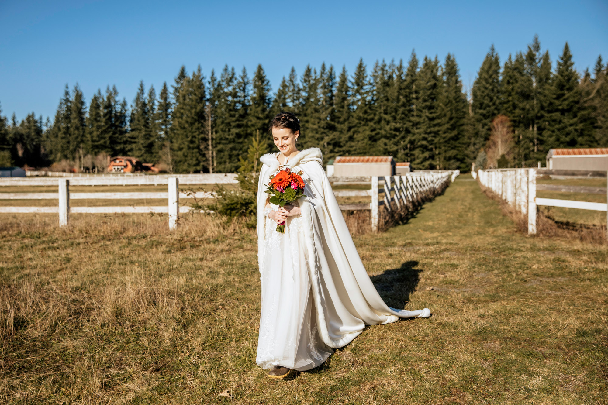 Rein Fire Ranch elopement by Seattle wedding photographer James Thomas Long Photography