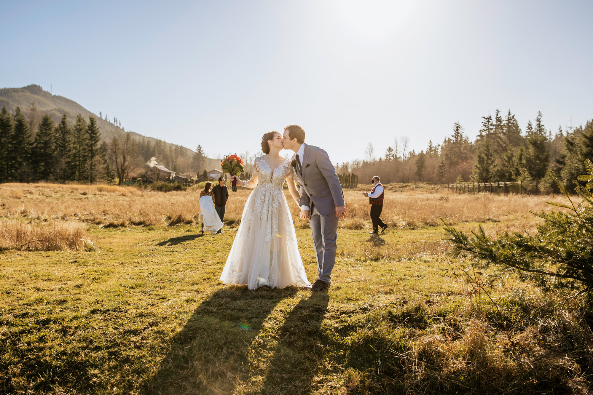 Rein Fire Ranch elopement by Seattle wedding photographer James Thomas Long Photography