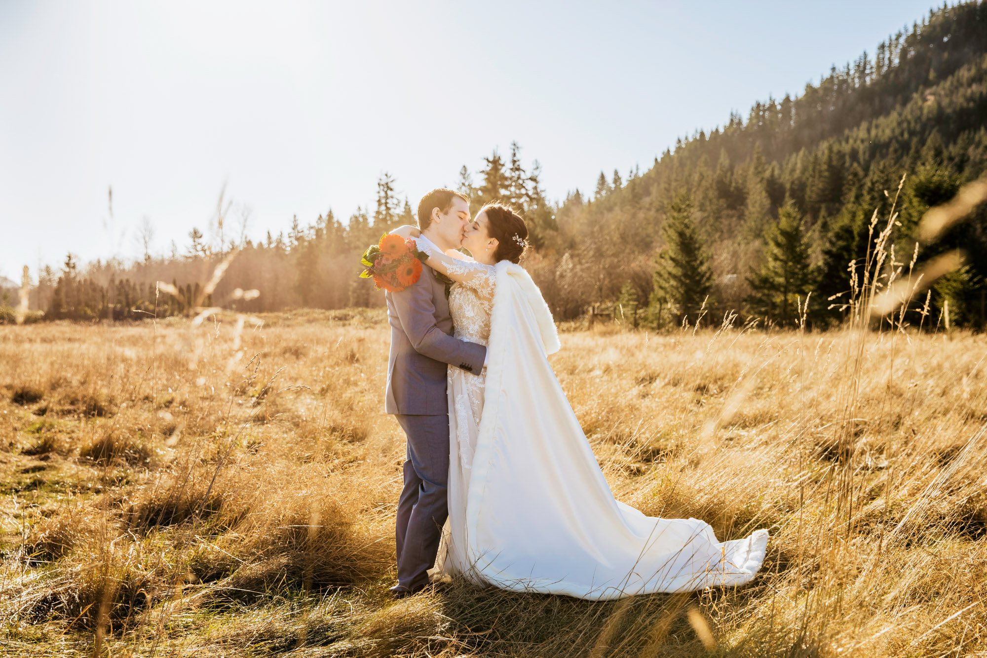 Rein Fire Ranch elopement by Seattle wedding photographer James Thomas Long Photography