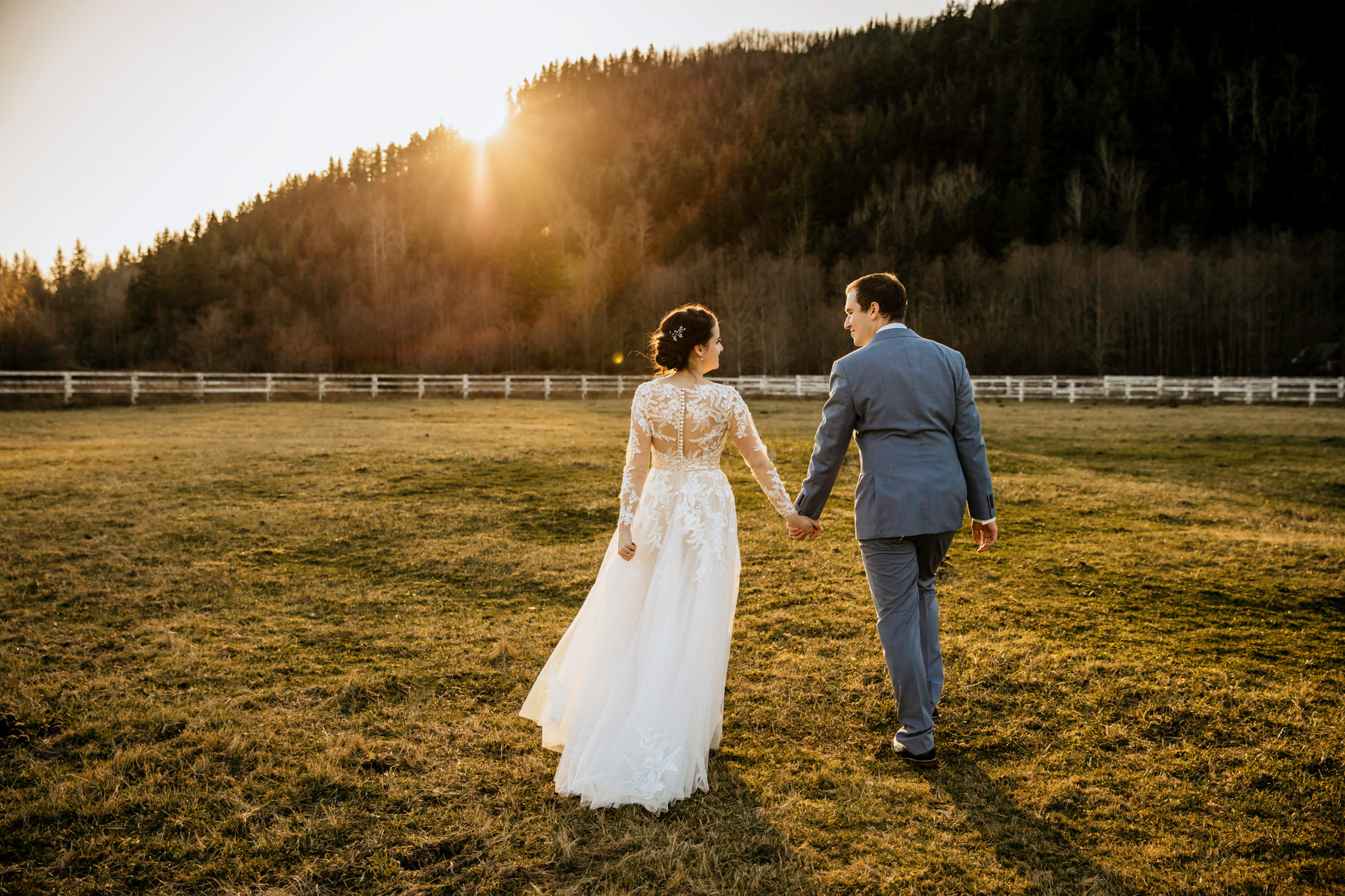 Rein Fire Ranch elopement by Seattle wedding photographer James Thomas Long Photography