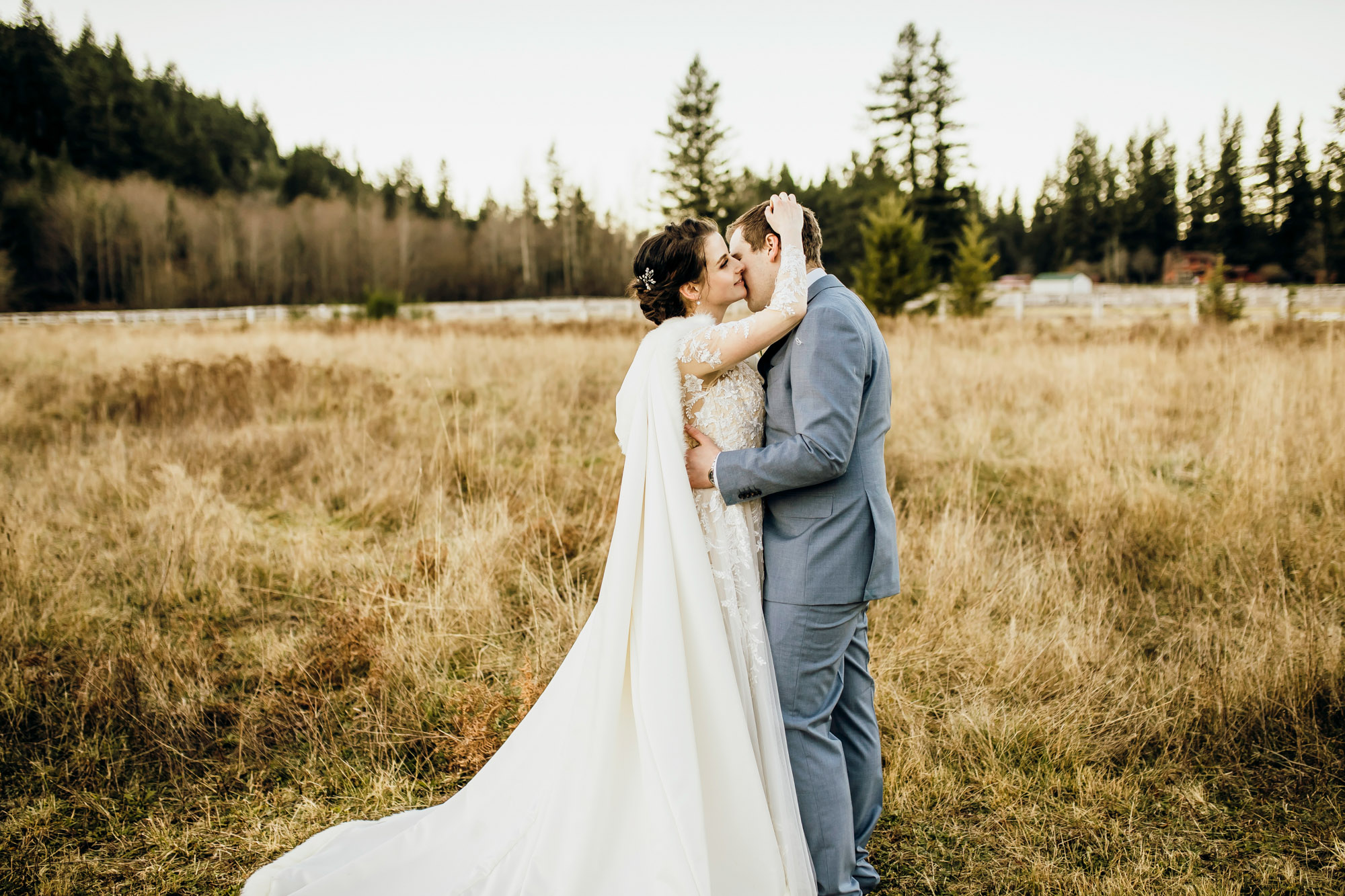 Rein Fire Ranch elopement by Seattle wedding photographer James Thomas Long Photography