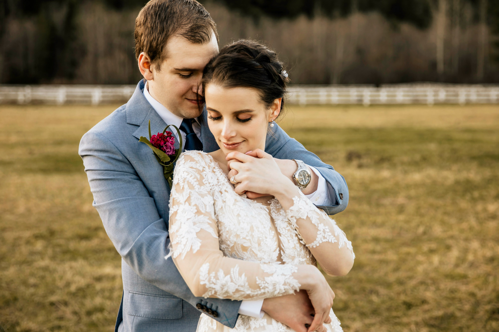 Rein Fire Ranch elopement by Seattle wedding photographer James Thomas Long Photography