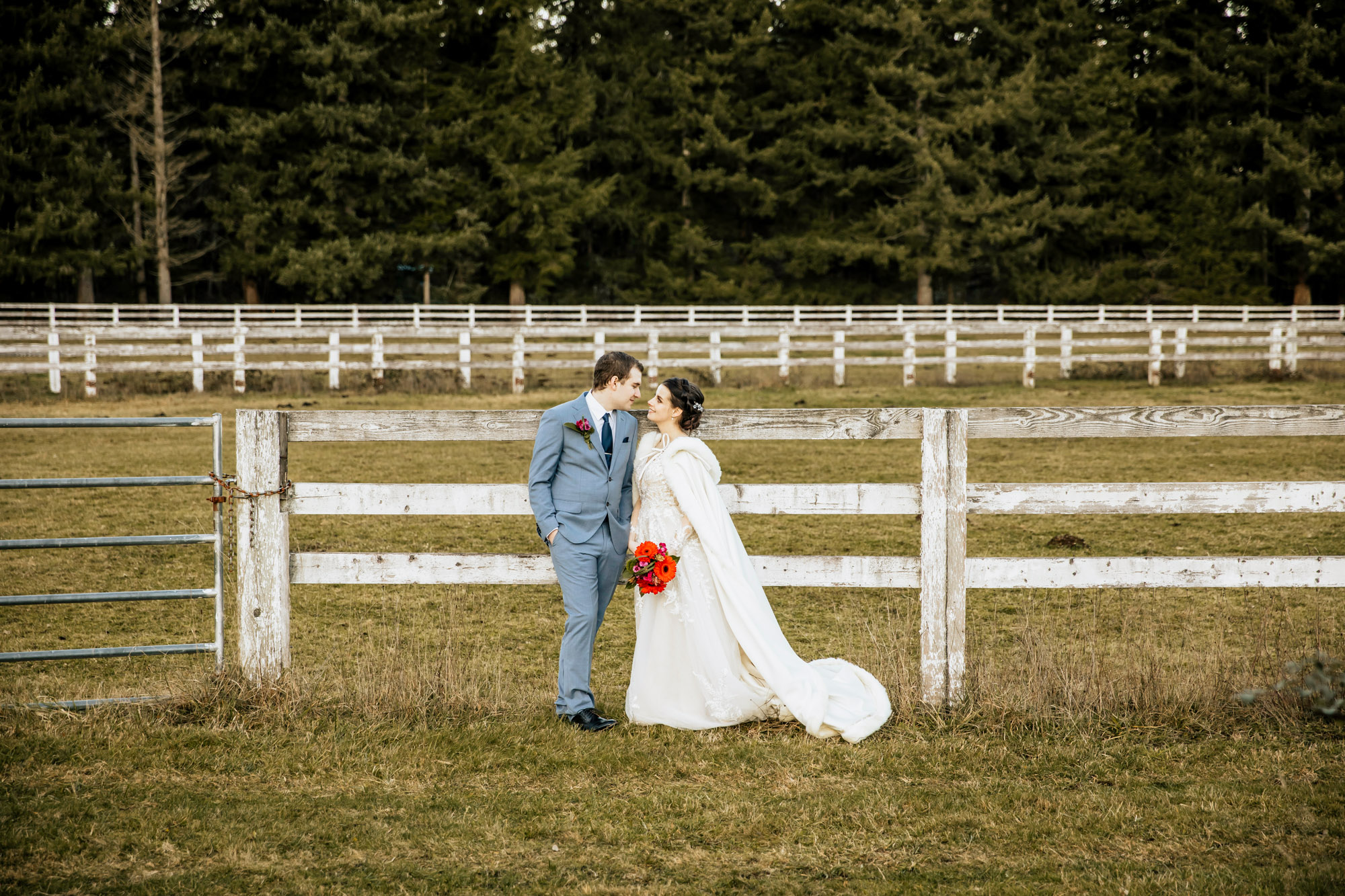 Rein Fire Ranch elopement by Seattle wedding photographer James Thomas Long Photography