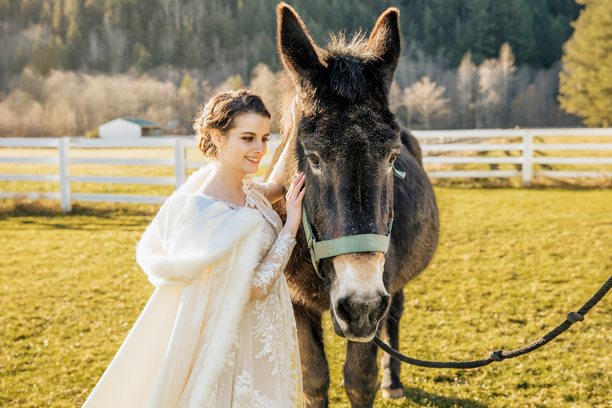 Rein Fire Ranch elopement by Seattle wedding photographer James Thomas Long Photography