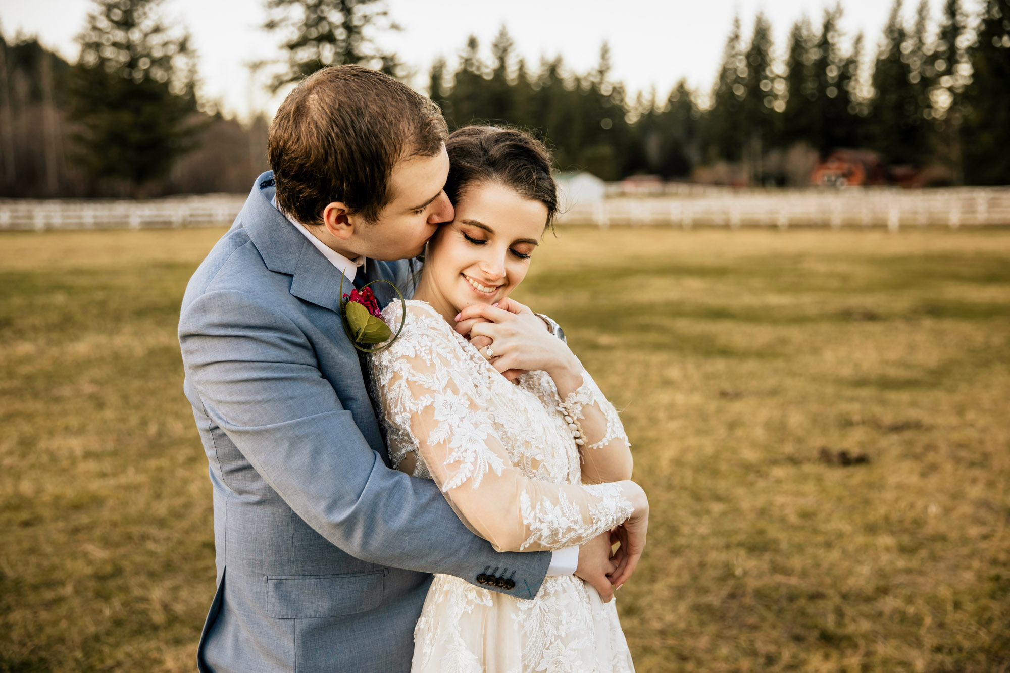 Rein Fire Ranch elopement by Seattle wedding photographer James Thomas Long Photography