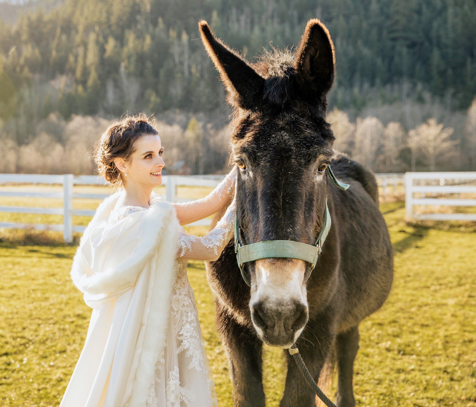 Rein Fire Ranch elopement by Seattle wedding photographer James Thomas Long Photography