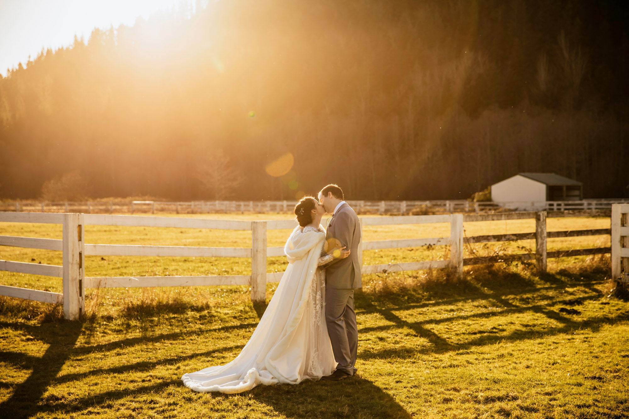 Rein Fire Ranch elopement by Seattle wedding photographer James Thomas Long Photography