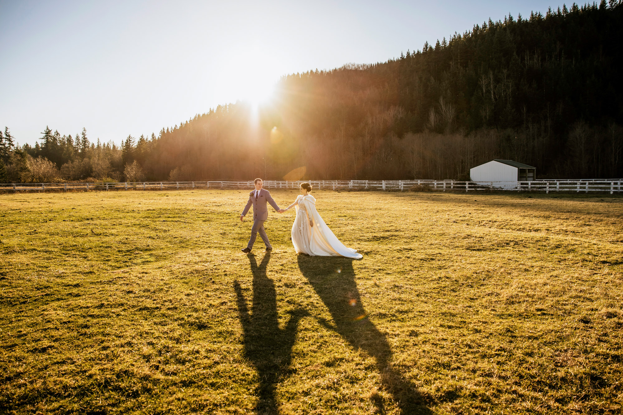 Rein Fire Ranch elopement by Seattle wedding photographer James Thomas Long Photography