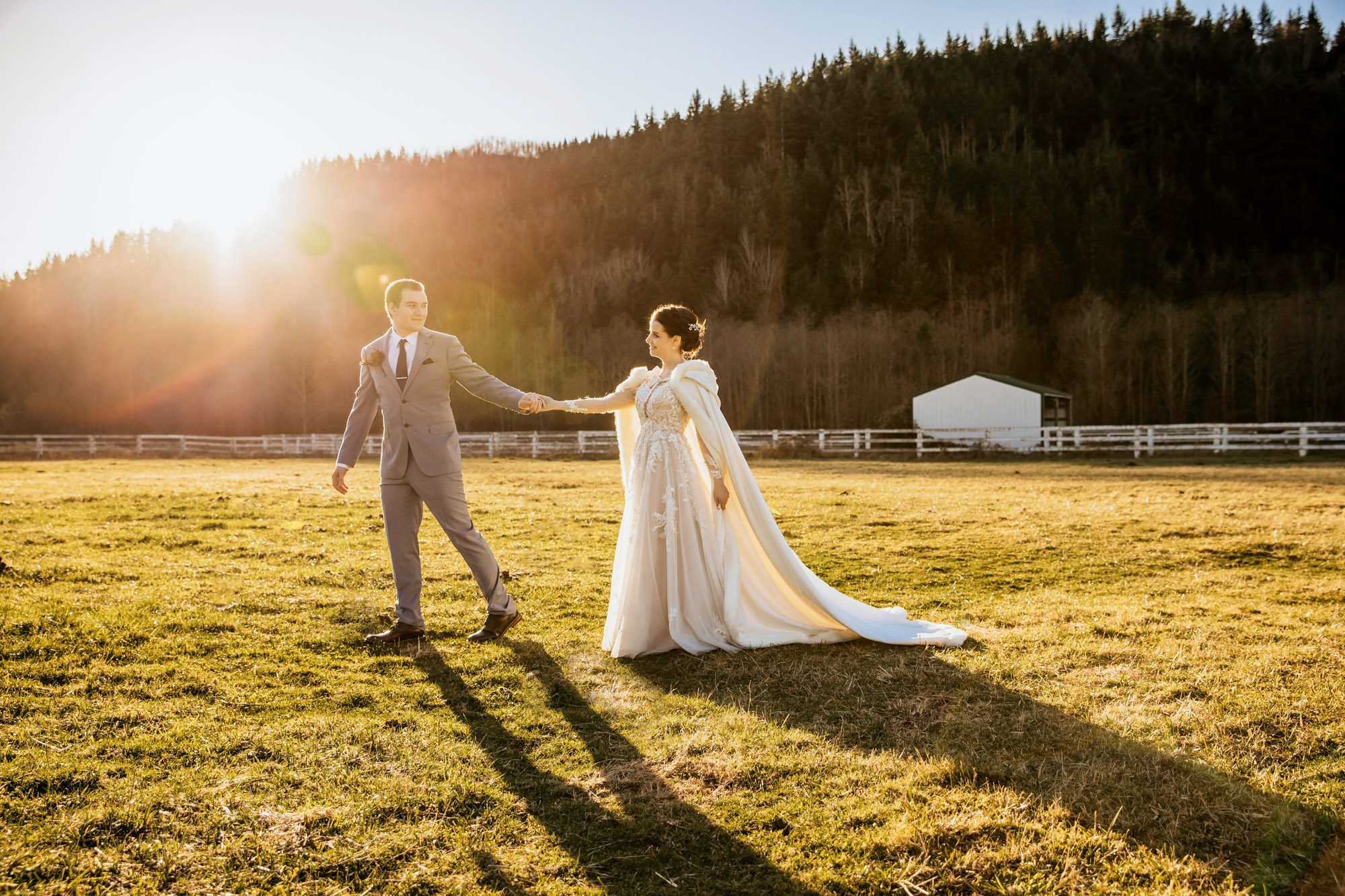 Rein Fire Ranch elopement by Seattle wedding photographer James Thomas Long Photography