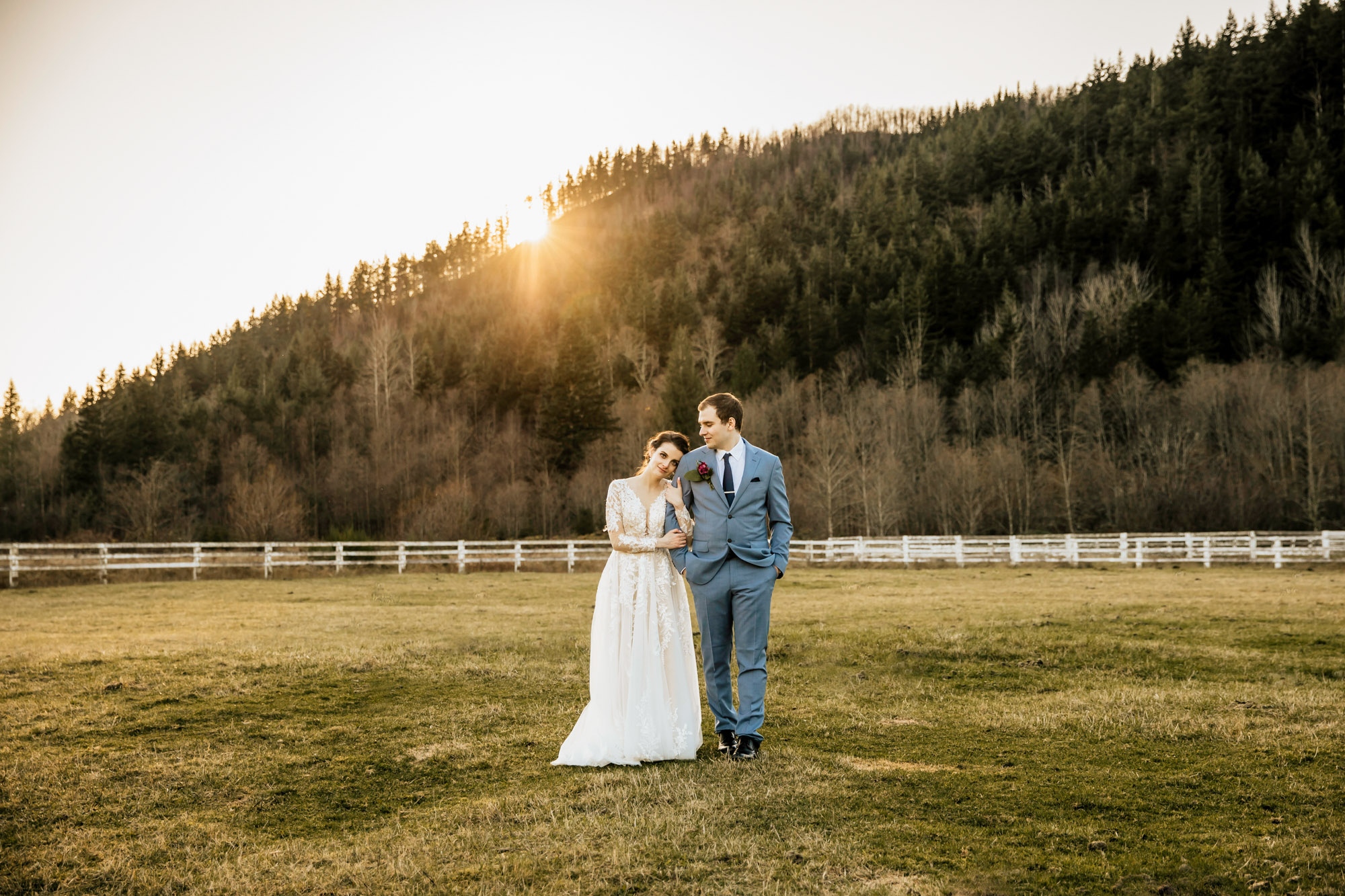 Rein Fire Ranch elopement by Seattle wedding photographer James Thomas Long Photography