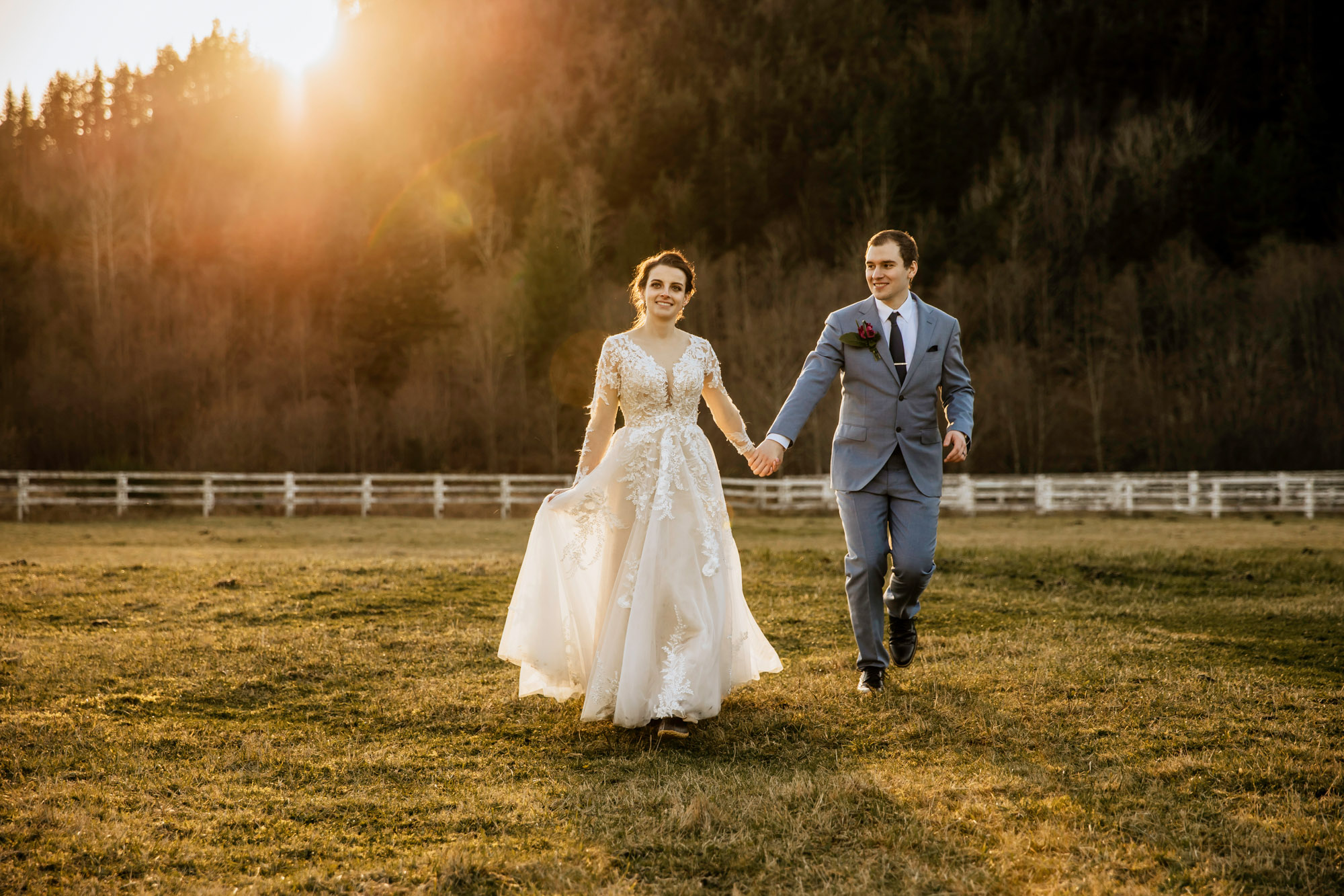 Rein Fire Ranch elopement by Seattle wedding photographer James Thomas Long Photography