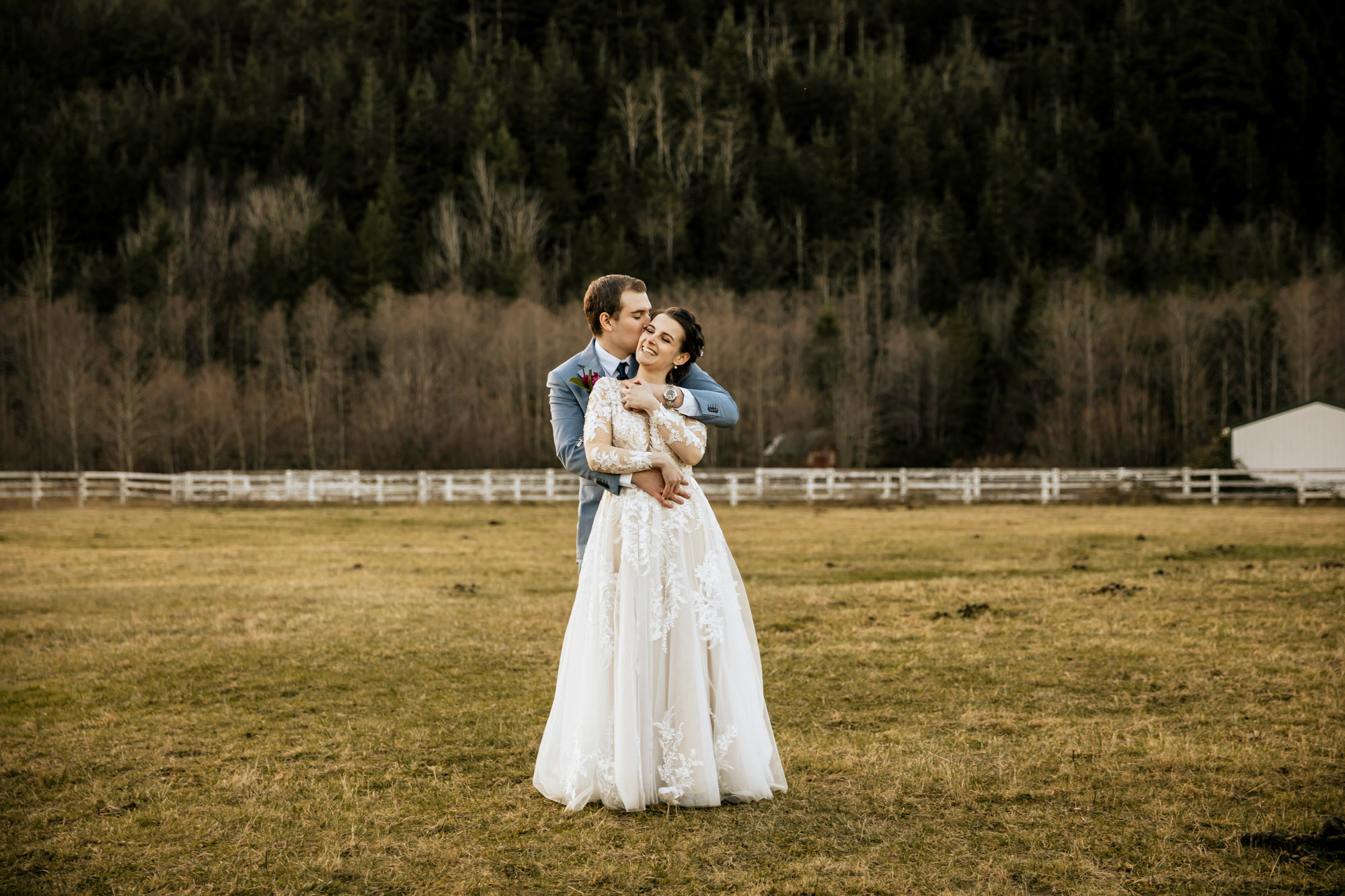 Rein Fire Ranch elopement by Seattle wedding photographer James Thomas Long Photography