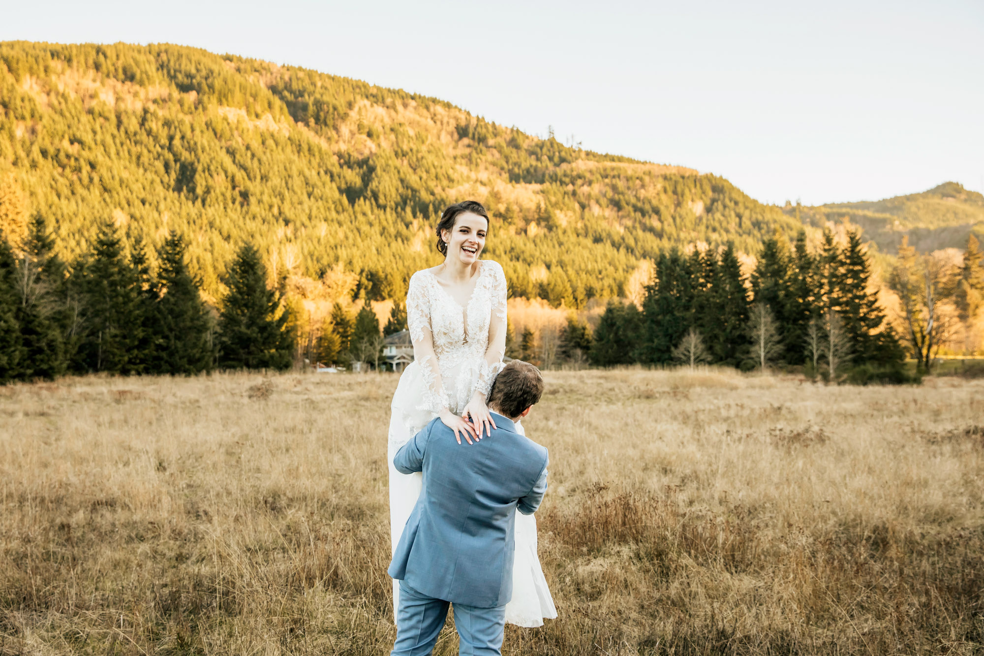 Rein Fire Ranch elopement by Seattle wedding photographer James Thomas Long Photography