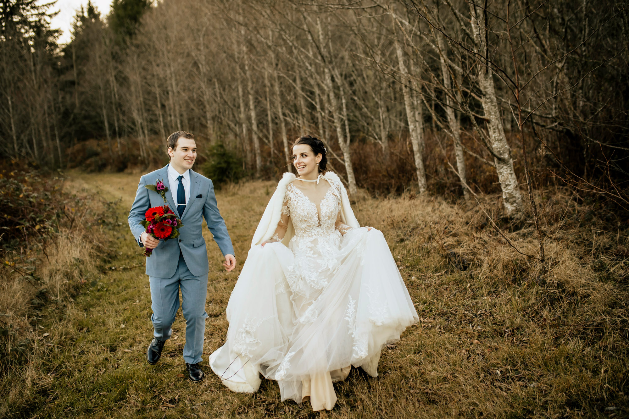 Rein Fire Ranch elopement by Seattle wedding photographer James Thomas Long Photography