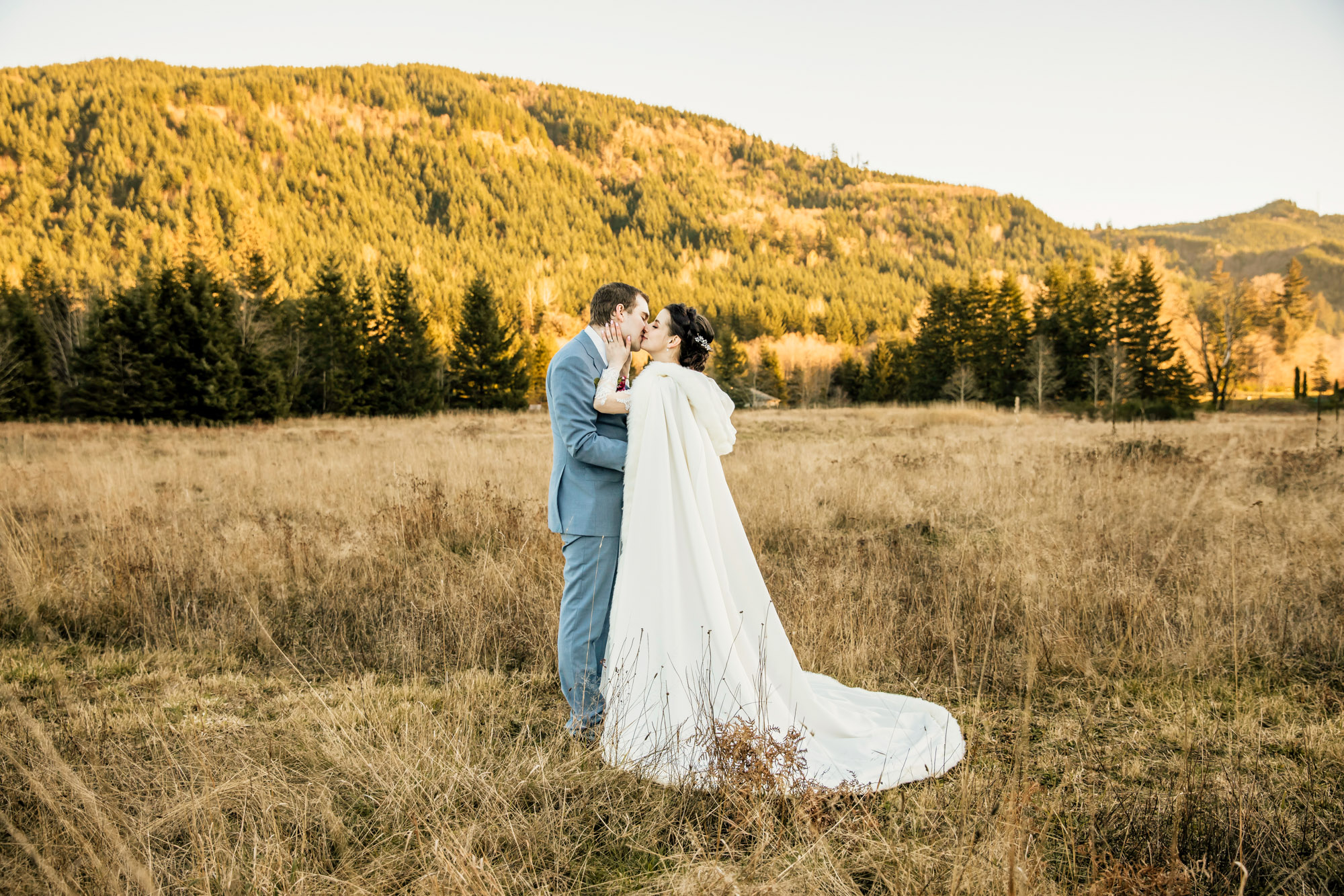 Rein Fire Ranch elopement by Seattle wedding photographer James Thomas Long Photography