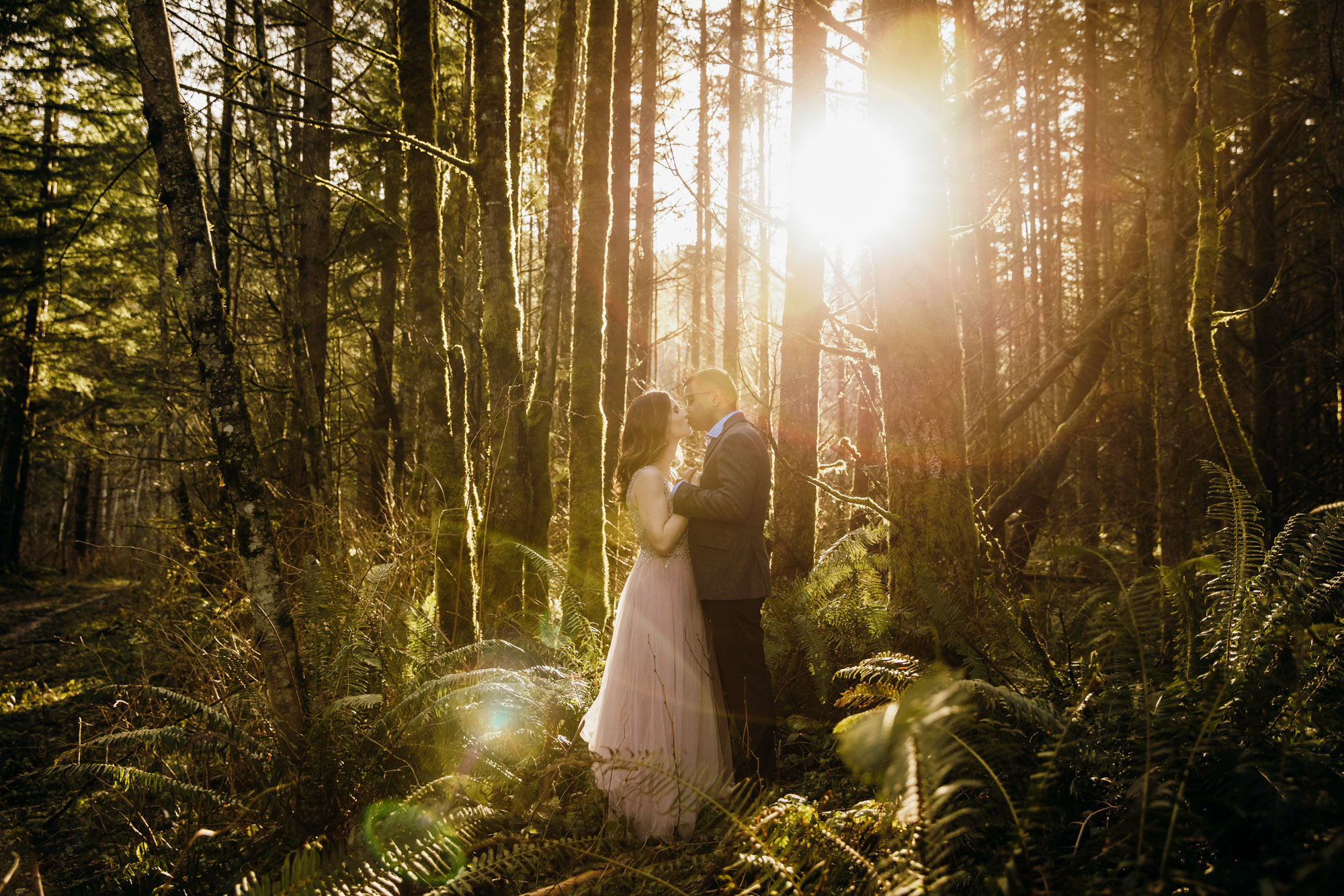 Snoqualmie and North Bend engagement session by Snoqualmie Wedding Photographer James Thomas Long Photography