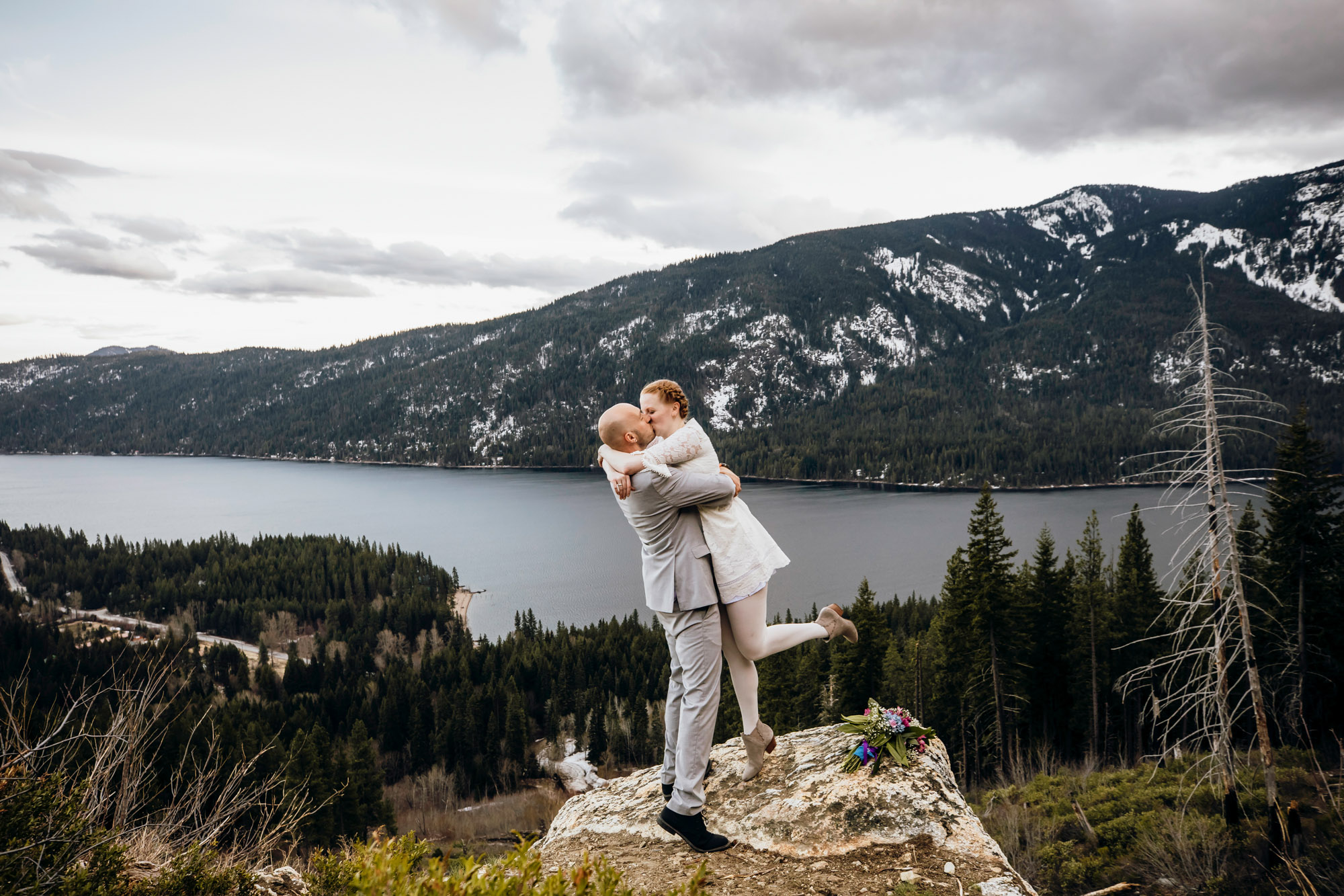 Leavenworth Adventure Elopement by Seattle Wedding Photographer James Thomas Long Photography