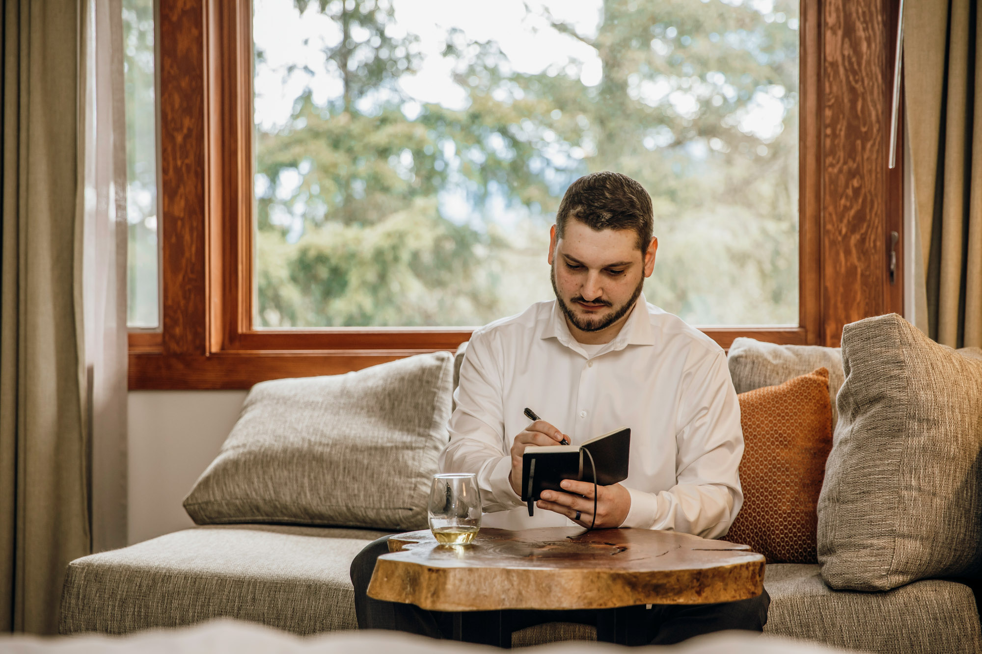 Salish Lodge Snoqualmie Falls wedding by Seattle Wedding Photographer James Thomas Long Photography